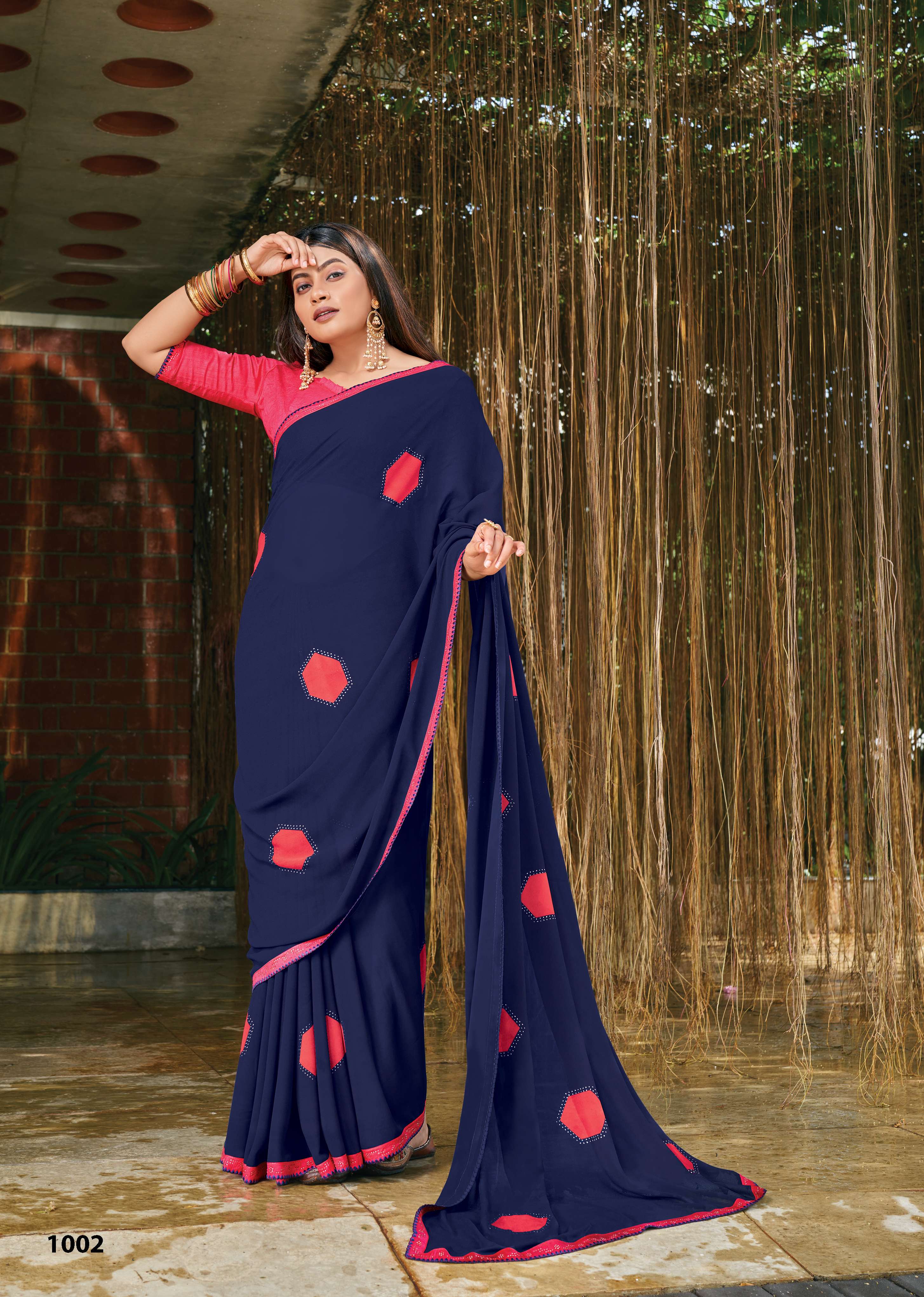 Saroj textile presents Nagme casual sarees catalogue