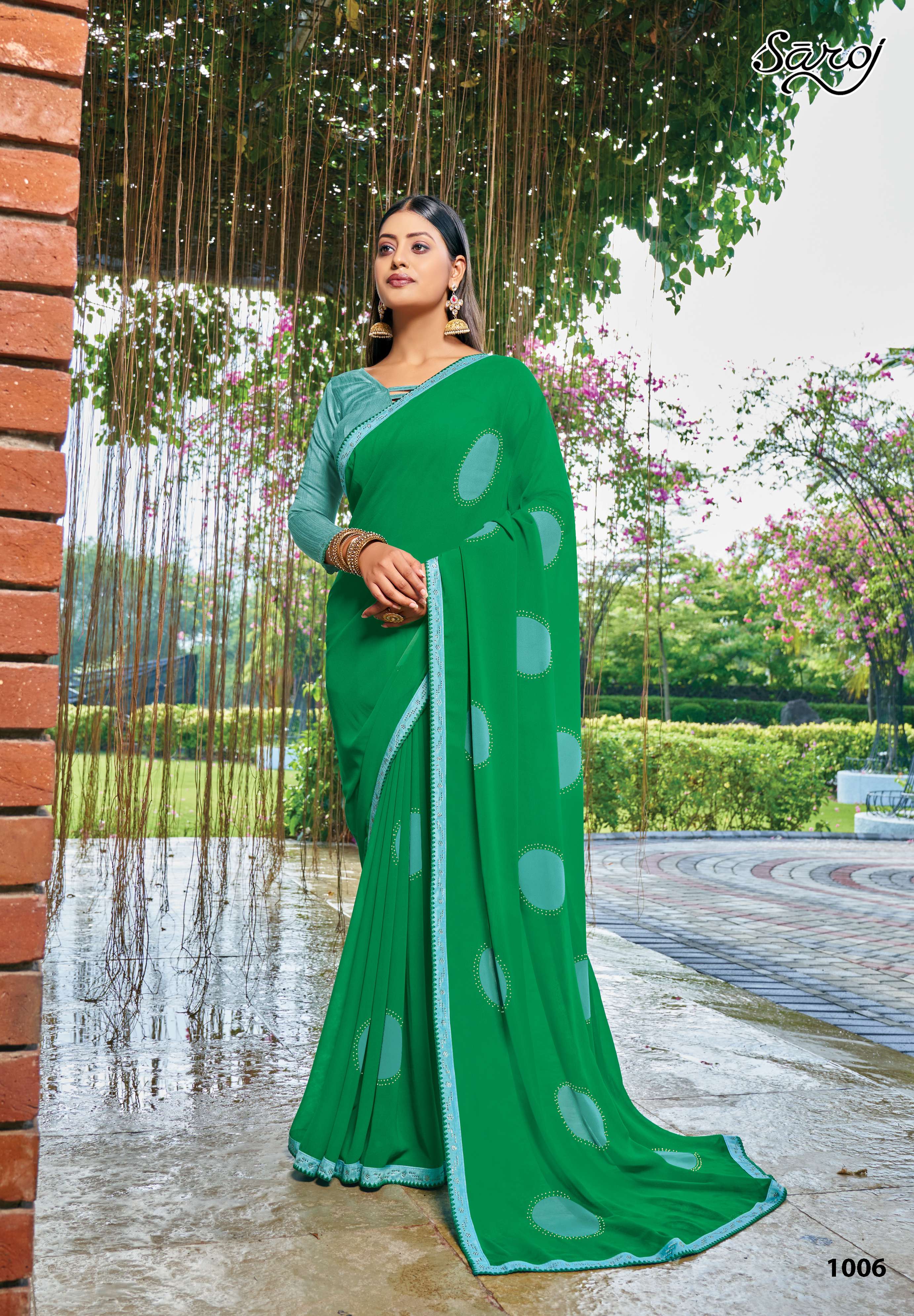 Saroj textile presents Nagme casual sarees catalogue