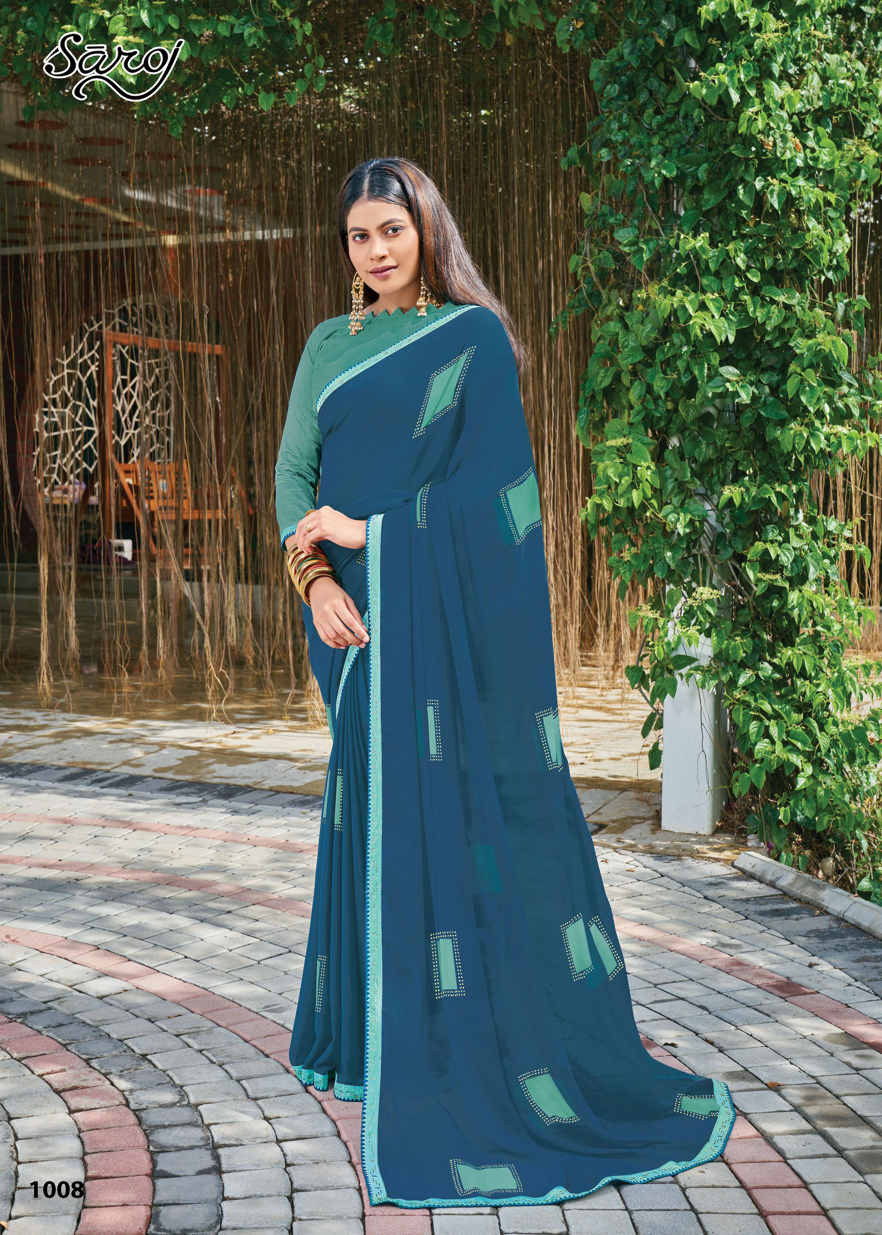 Saroj textile presents Nagme casual sarees catalogue