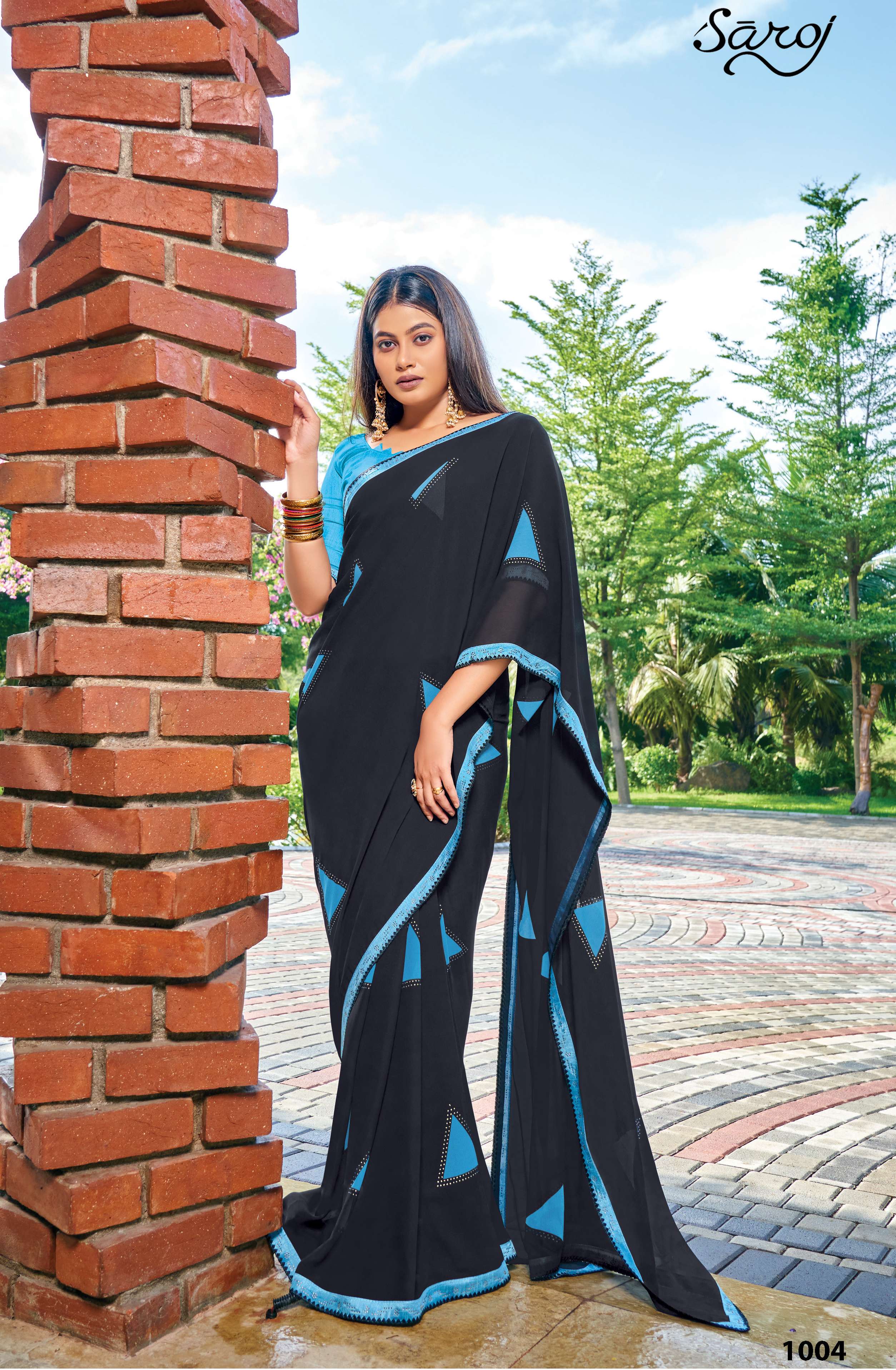 Saroj textile presents Nagme printed sarees catalogue