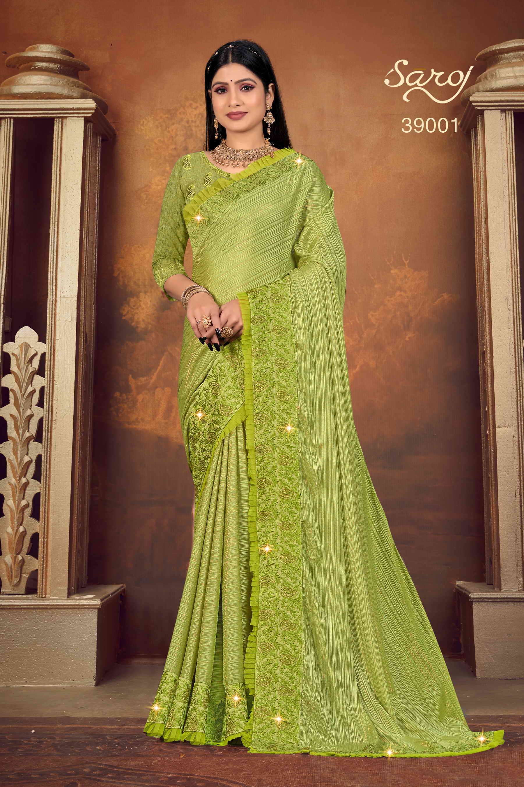 Saroj textile presents Saathiya Designer sarees catalogue