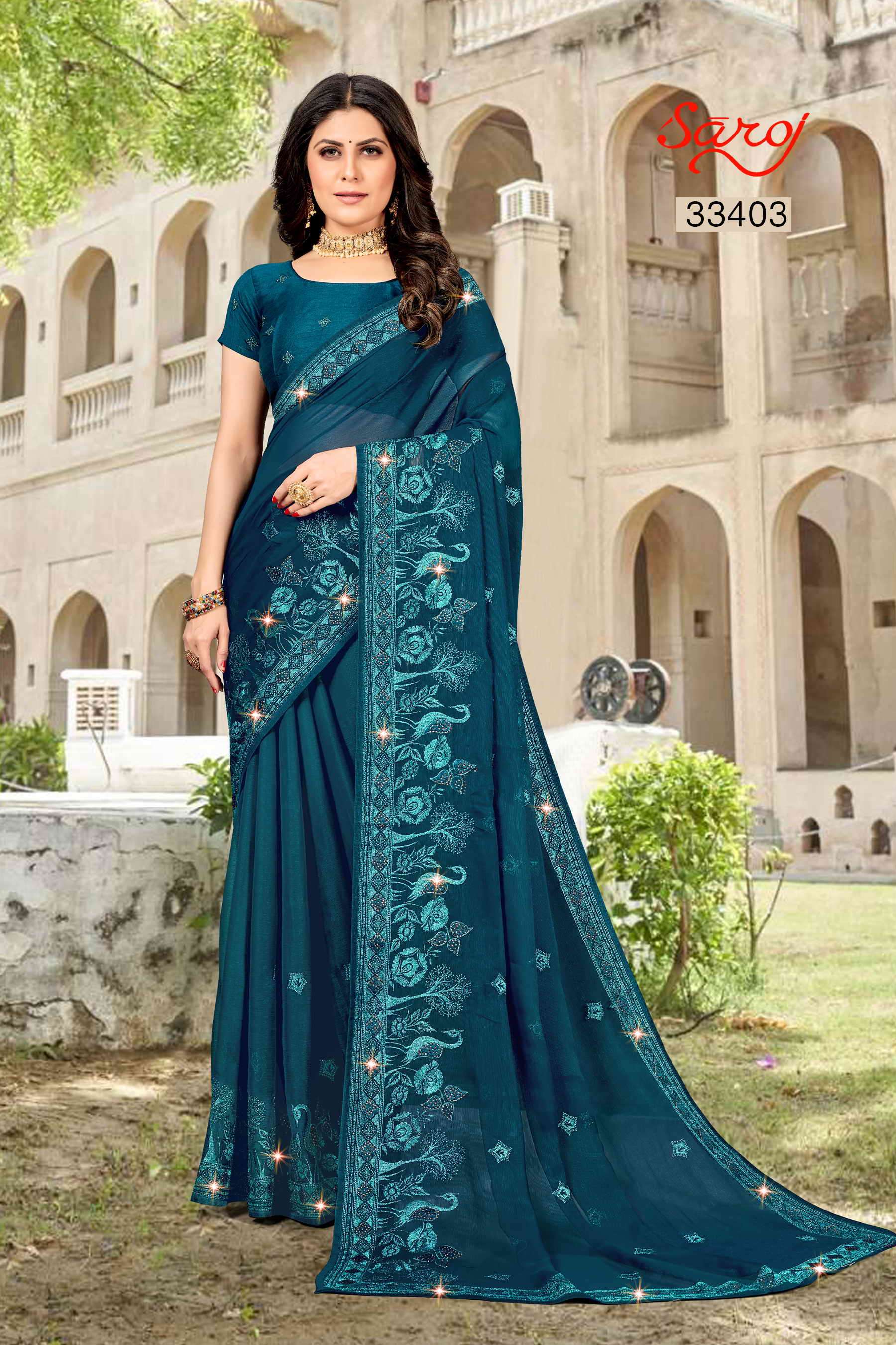 Saroj textile presents Sameera Designer sarees catalogue