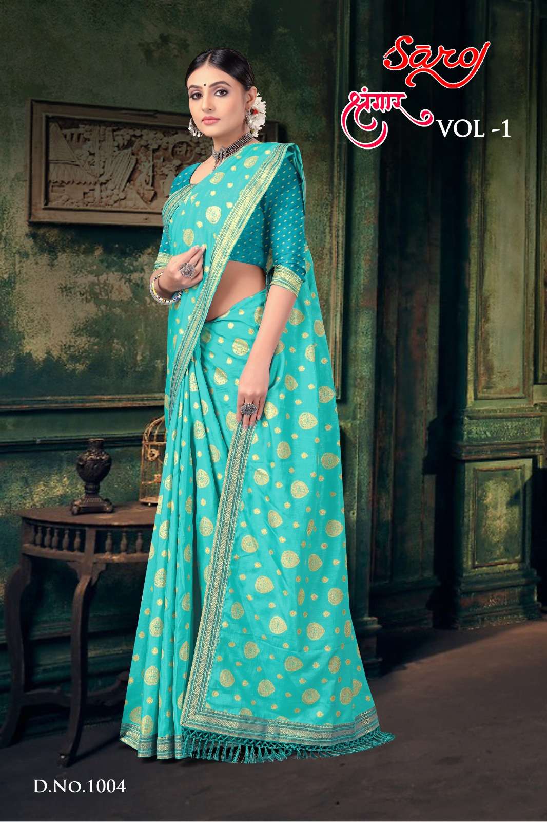 Saroj textile presents Shrungaar vol 1 casual sarees catalogue
