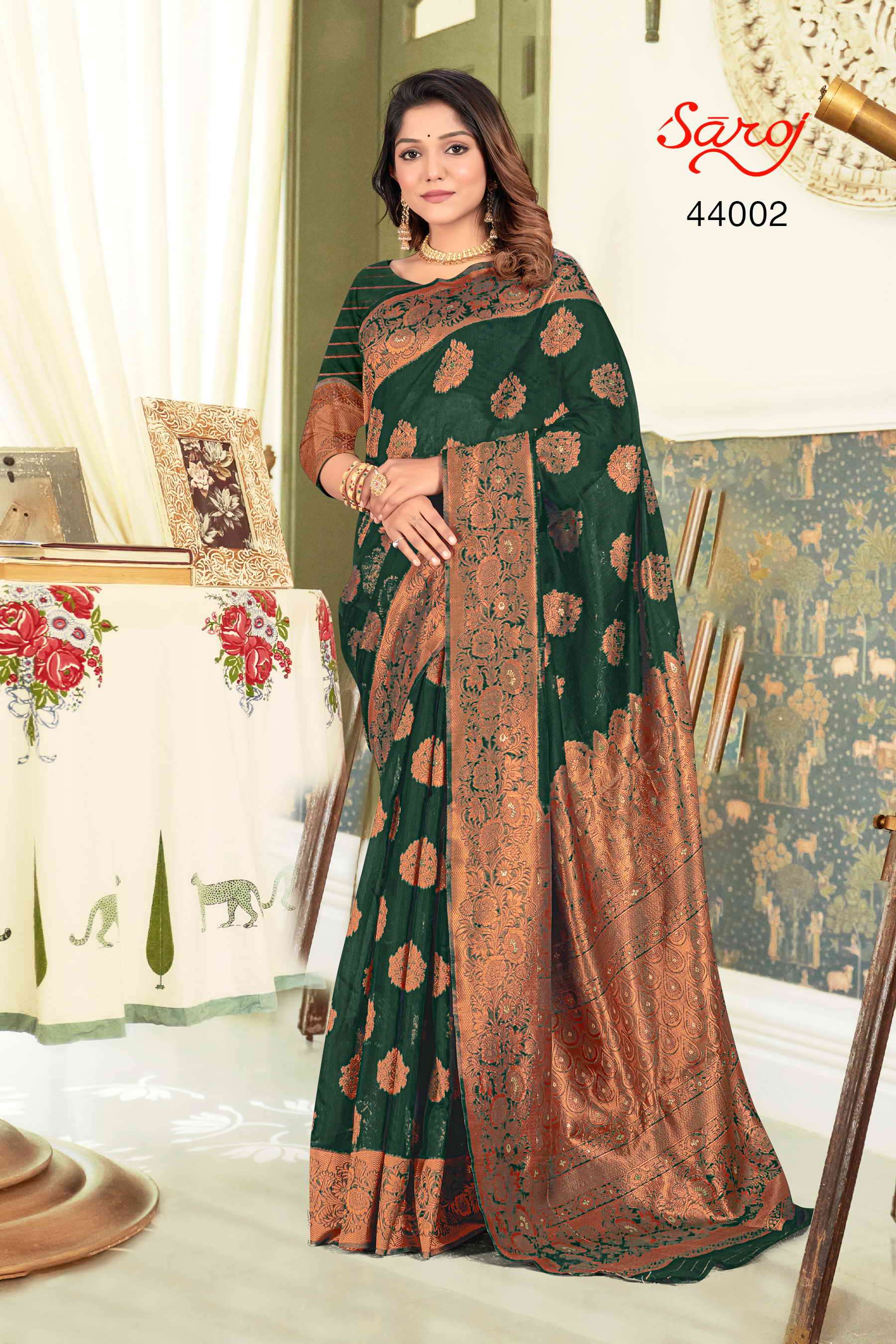 Saroj textile presents Swaroopa vol 3 Designer sarees catalogue