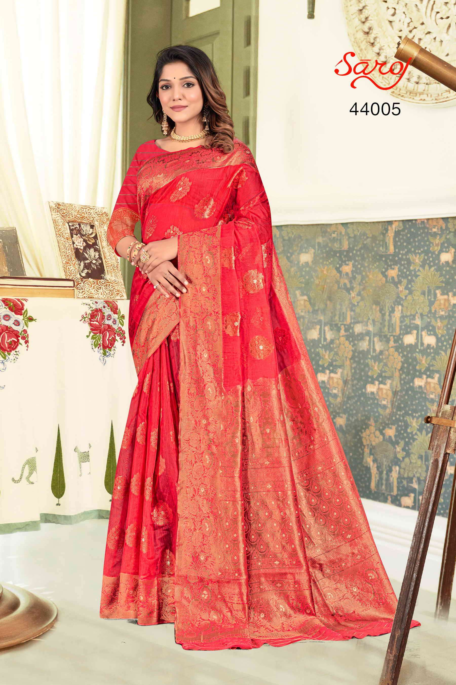 Saroj textile presents Swaroopa vol 3 Designer sarees catalogue
