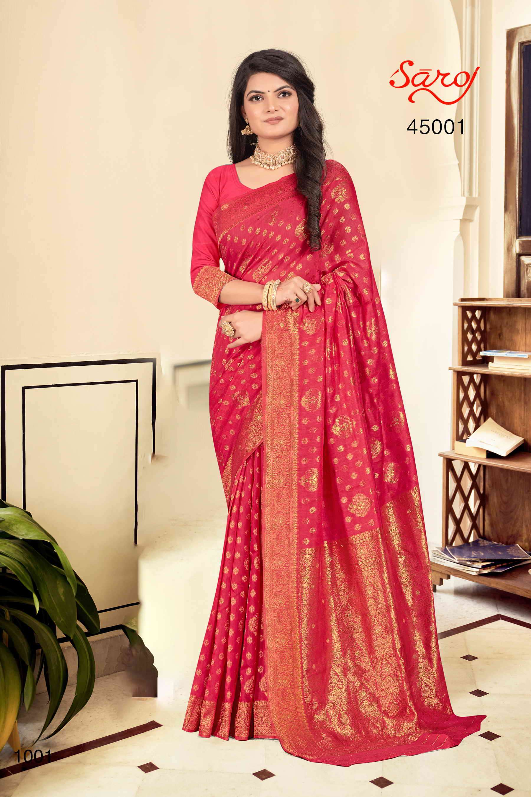 Saroj textile presents Swaroopa vol 4 Designer sarees catalogue