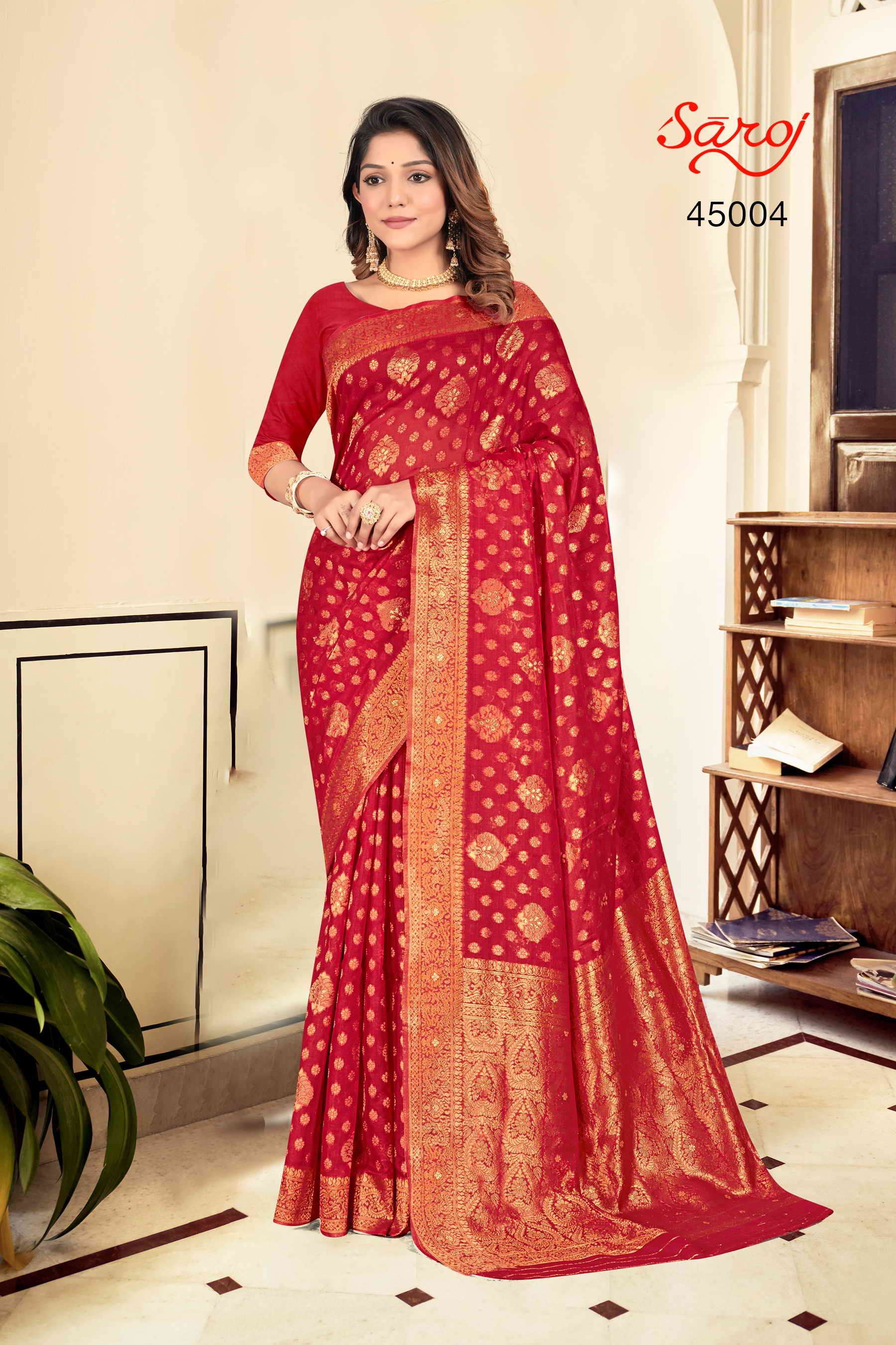 Saroj textile presents Swaroopa vol 4 Designer sarees catalogue
