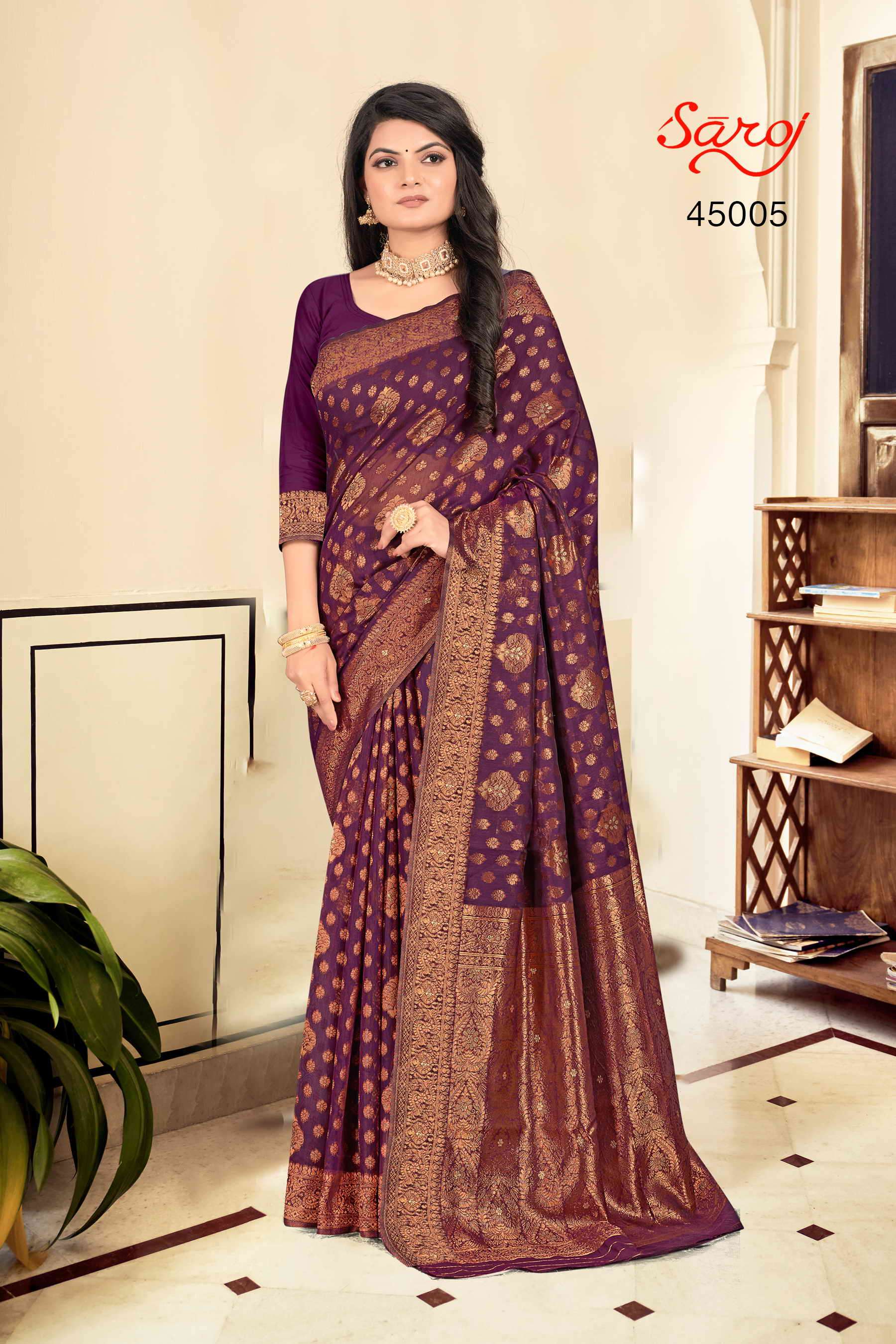 Saroj textile presents Swaroopa vol 4 Designer sarees catalogue