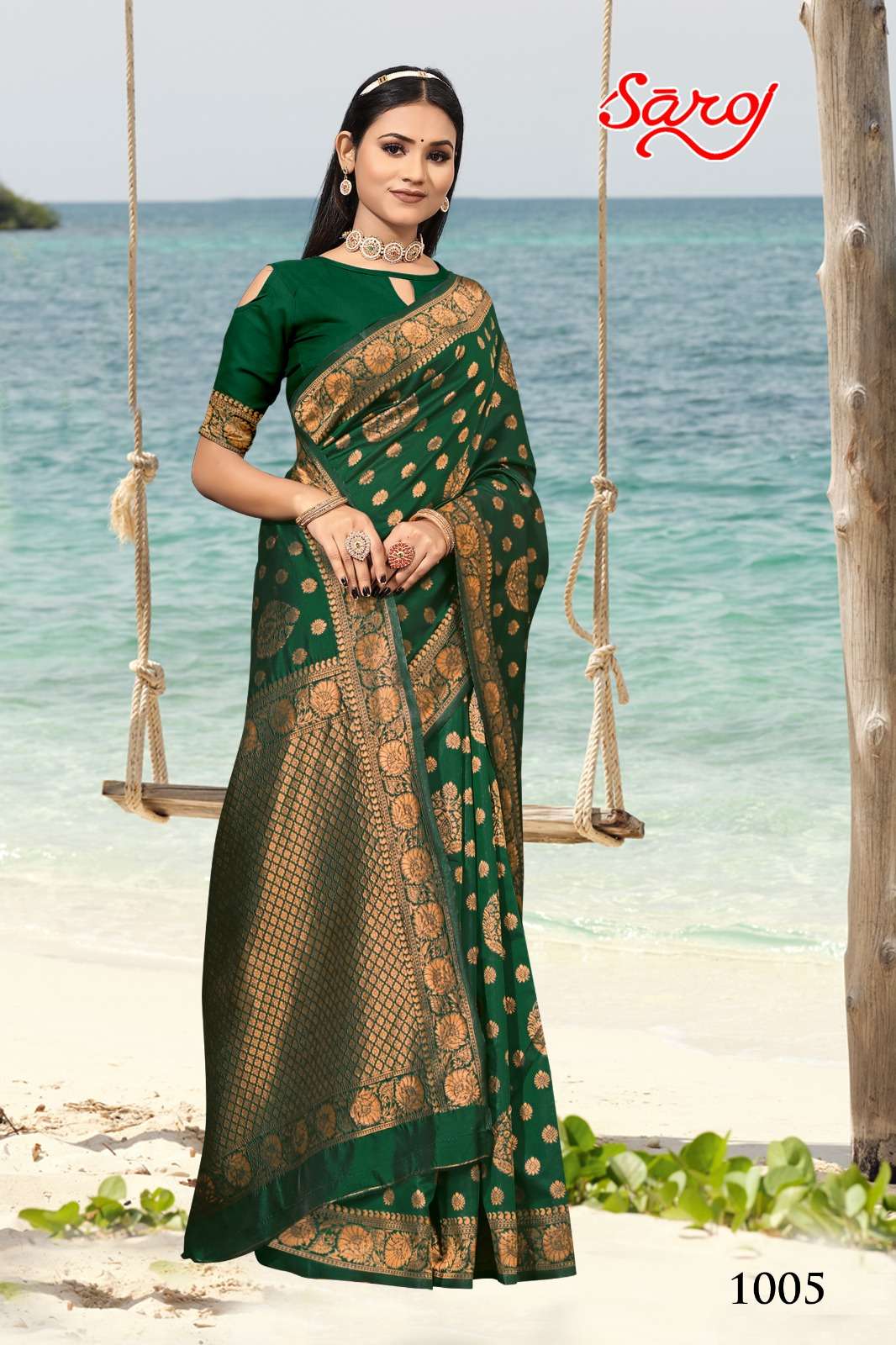 Saroj textile presents Varnika vol 1 banarasi sarees catalogue