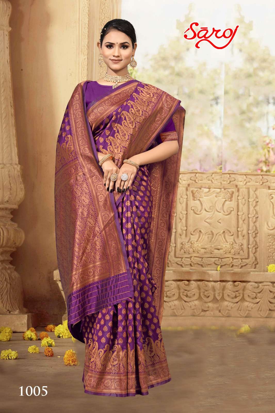 Saroj textile presents Varnika vol 2 banarasi sarees catalogue