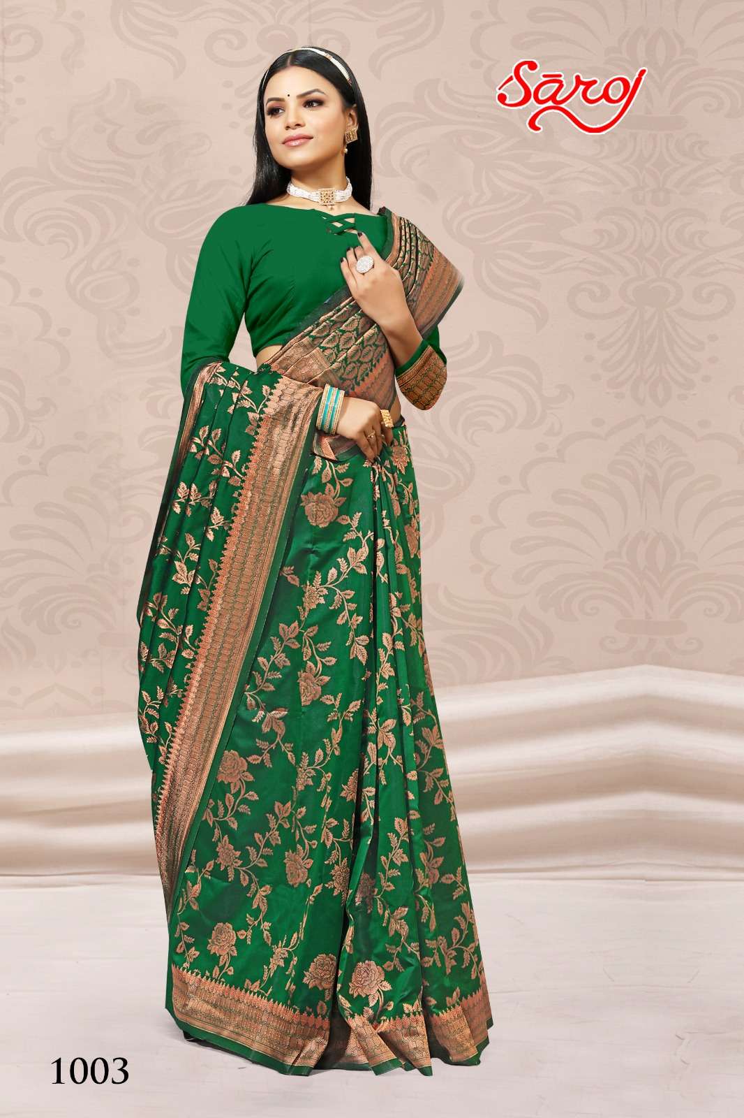 Saroj textile presents Varnika vol 3 banarasi sarees catalogue