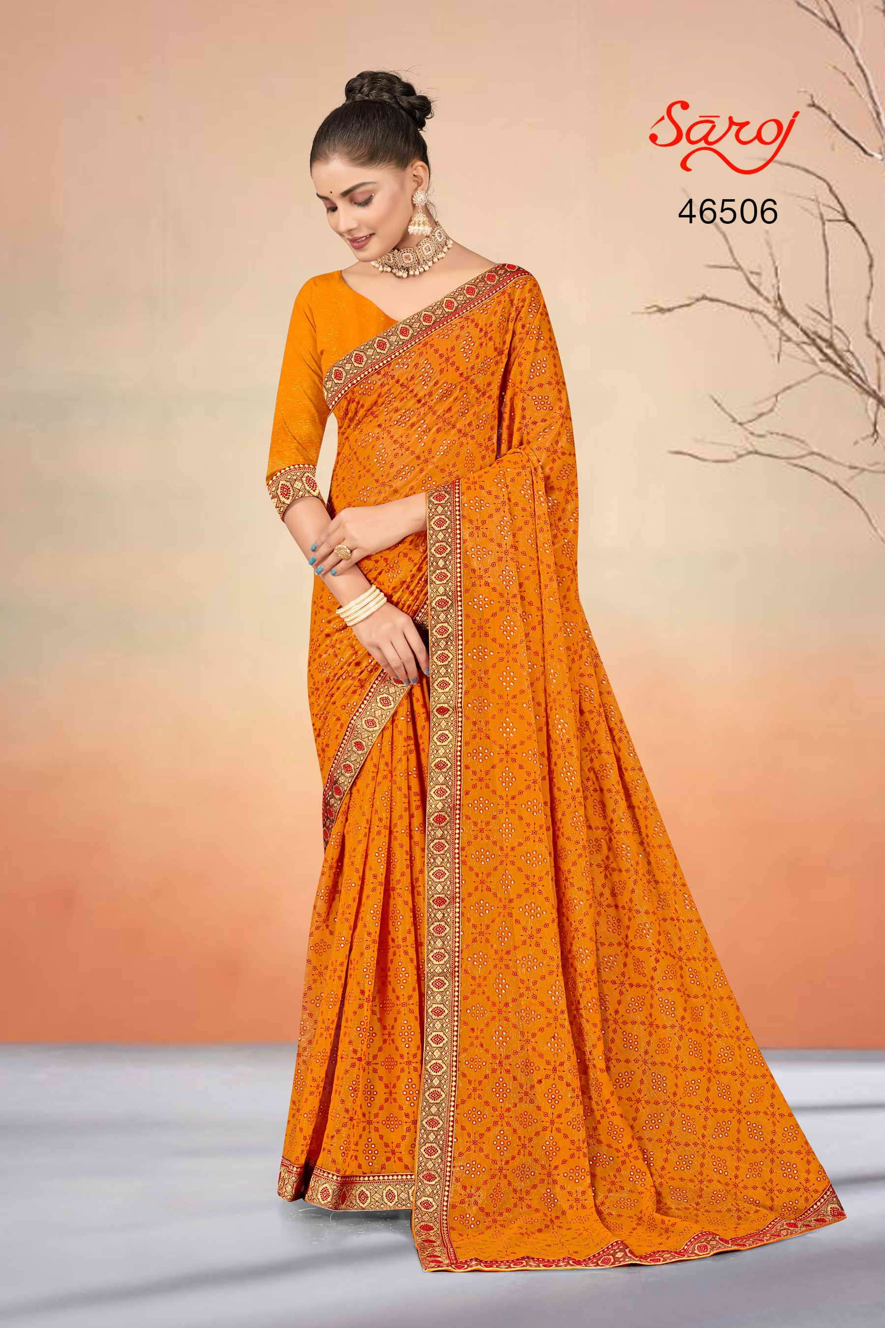 Saroj textile presents Vibha Designer sarees catalogue