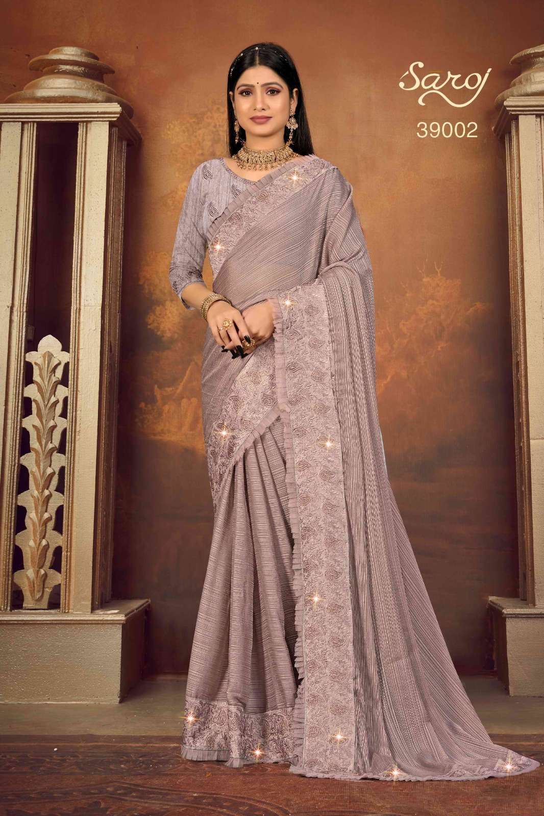 Saroj Textile Saathiyaa catalog wholesale Price 