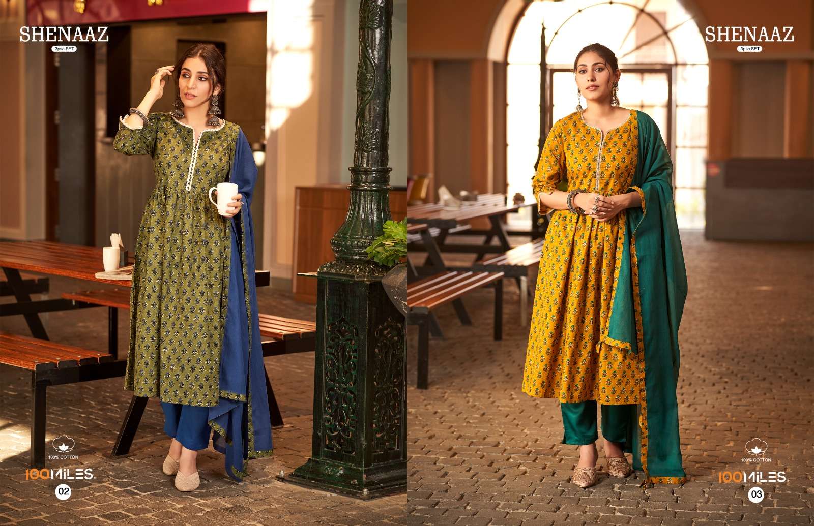 Shenaaz By 100Miles cotton Printed kurti 
