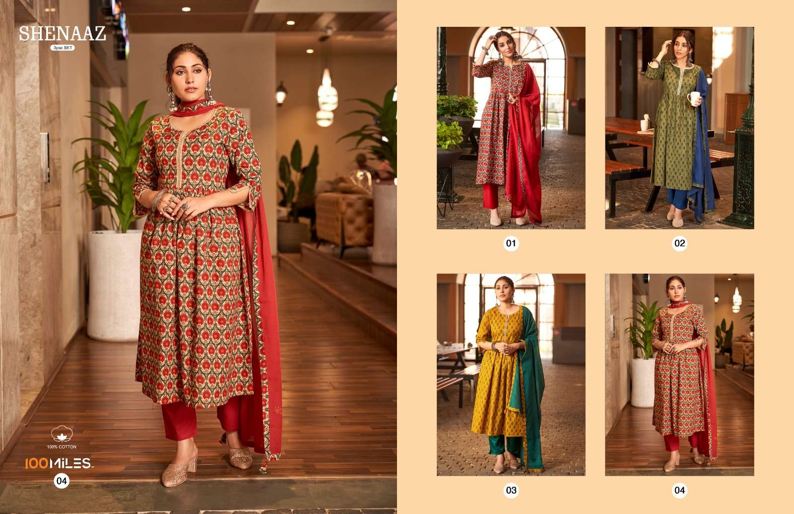 Shenaaz By 100Miles cotton Printed kurti 