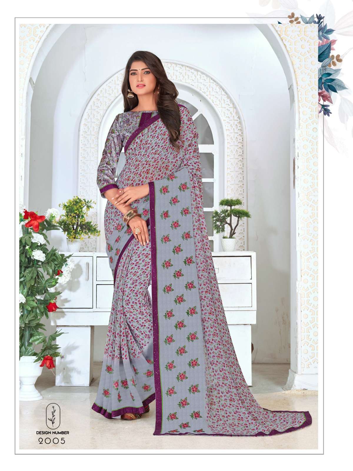 Shivali Printed sarees catalog for wholesale in surat