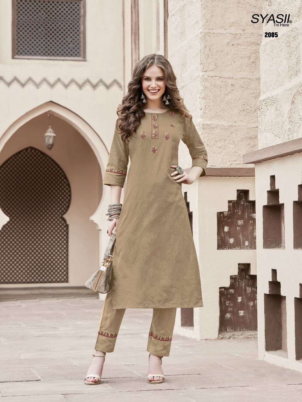 SYASII launching Unic Designer kurti set for upcoming festival KURTI WITH PENTPURE VOL-2