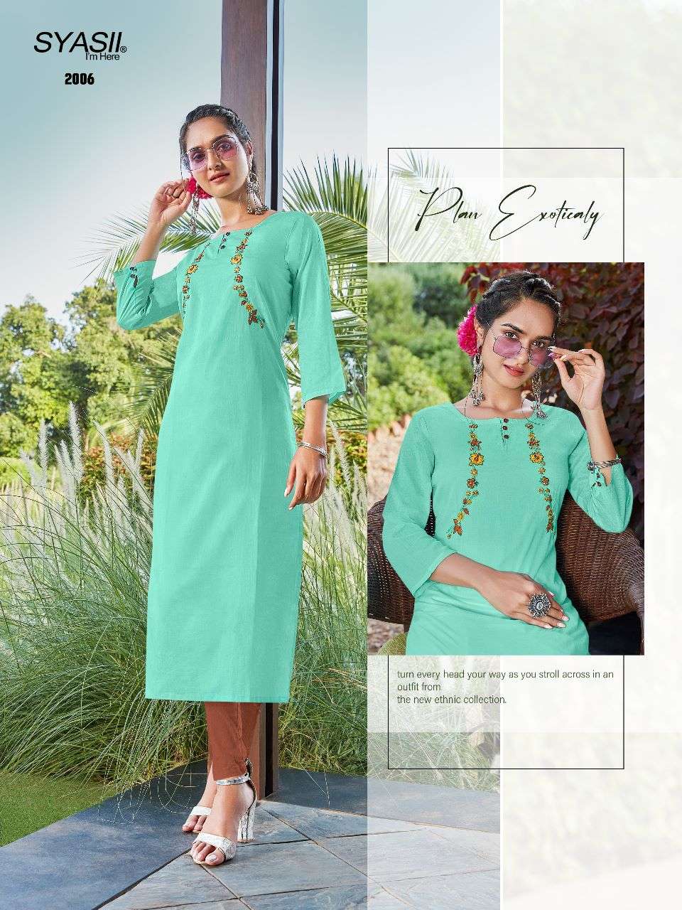 SYASII launching Unic Designer Kurties for upcoming festival  only Kurti