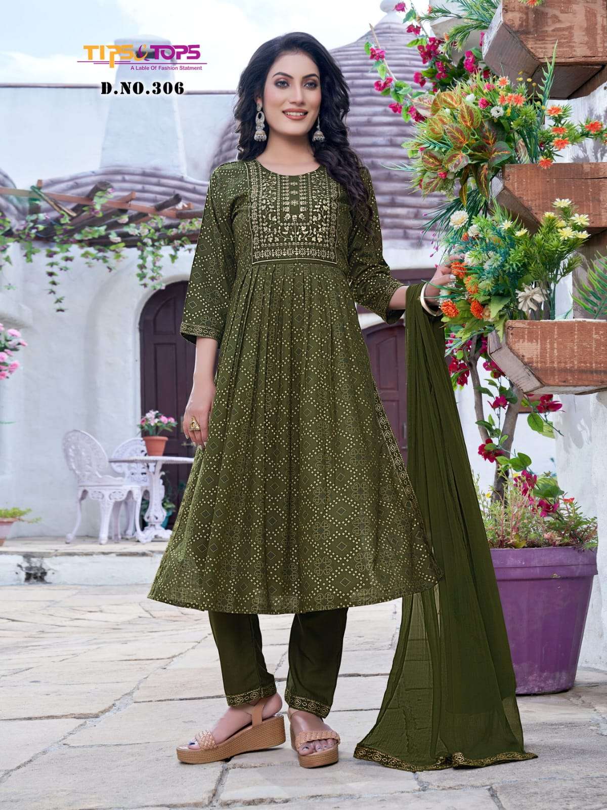 Tps n Tops launch GUNGUN Vol 03 Kurti Pant and Dupatta 3 Piecs Suit also