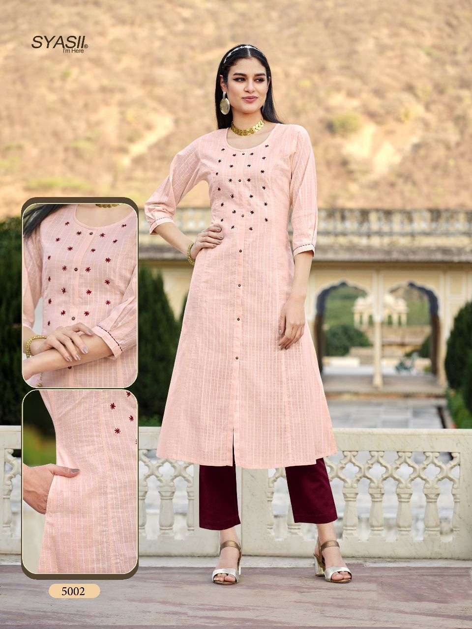  Unic Designer kurti set for upcoming festivalUNIQUE VOL-2  only kurti 