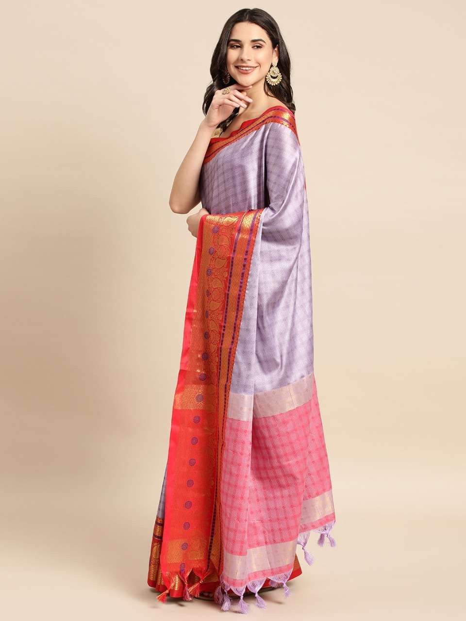 Aab Priya Party Style Designer Cotton Silk Saree Wholesale catalog