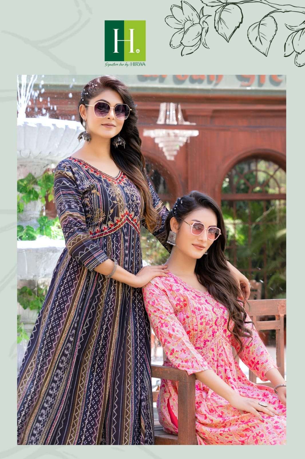 AAIRA Heavy RAYON FOIL Prints Kurti Wholesale catalog
