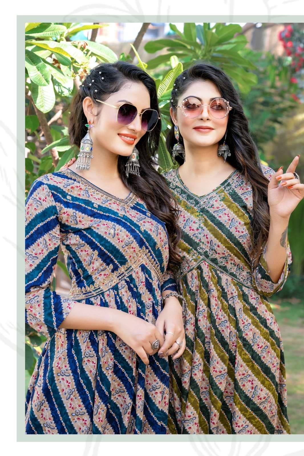 AAIRA Heavy RAYON FOIL Prints Kurti Wholesale catalog