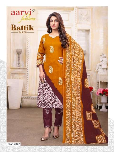 Aarvi Batik Queen vol-1 Wholesale catalog