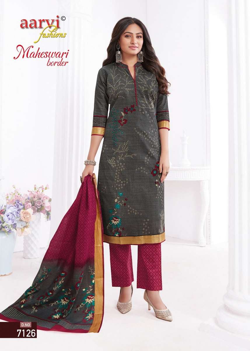 Aarvi Maheshwari Border Vol-1 Wholesale catalog