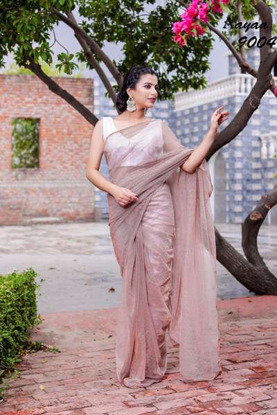 Aayaa Aaradhna Vol 9 Ready To Wear Net Saree Wholesale catalog