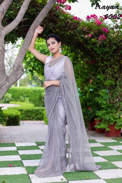 Aayaa Aaradhna Vol 9 Ready To Wear Net Saree Wholesale catalog