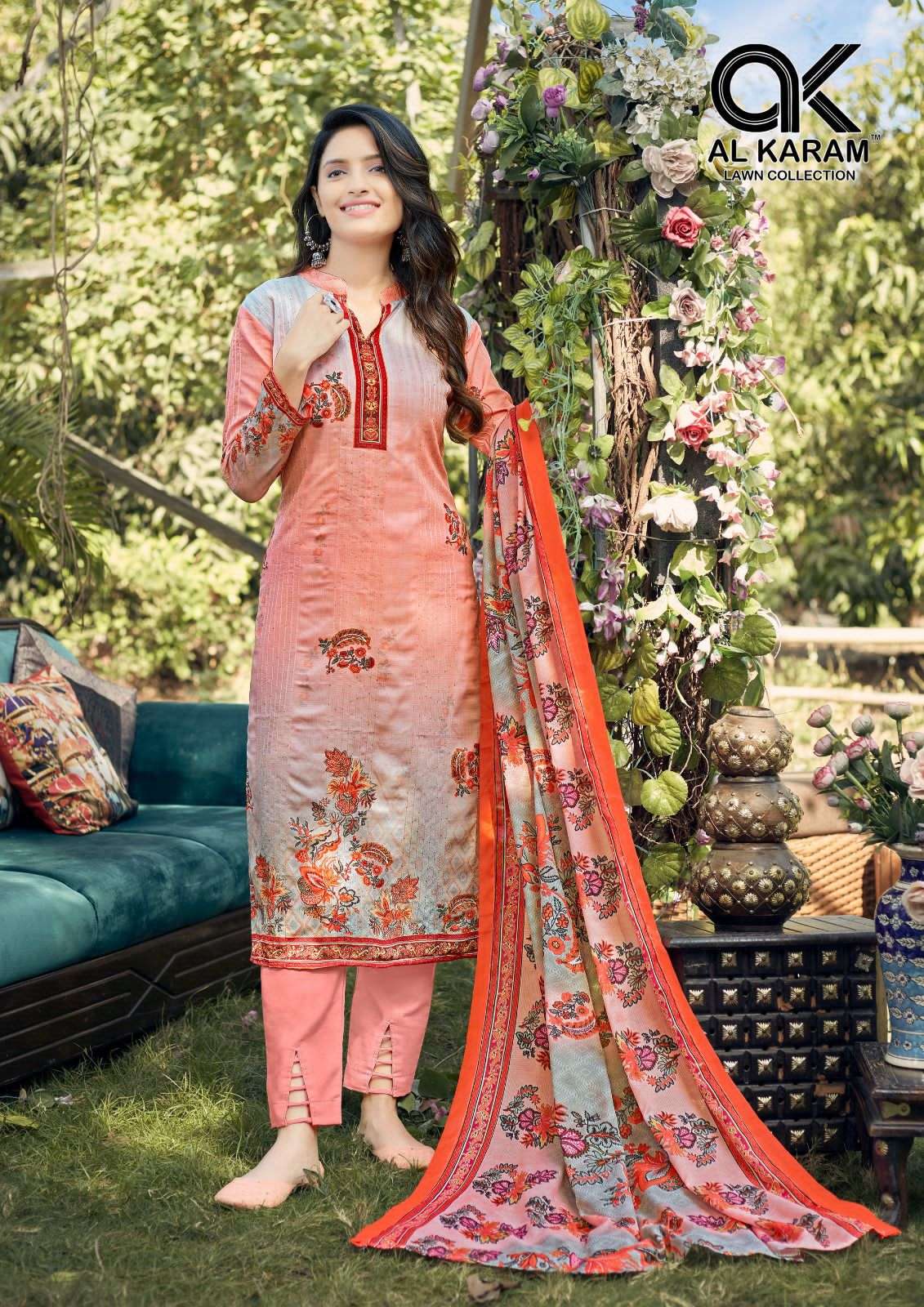 Al Karam Chikankari Vol-4 – Dress Material Wholesale catalog