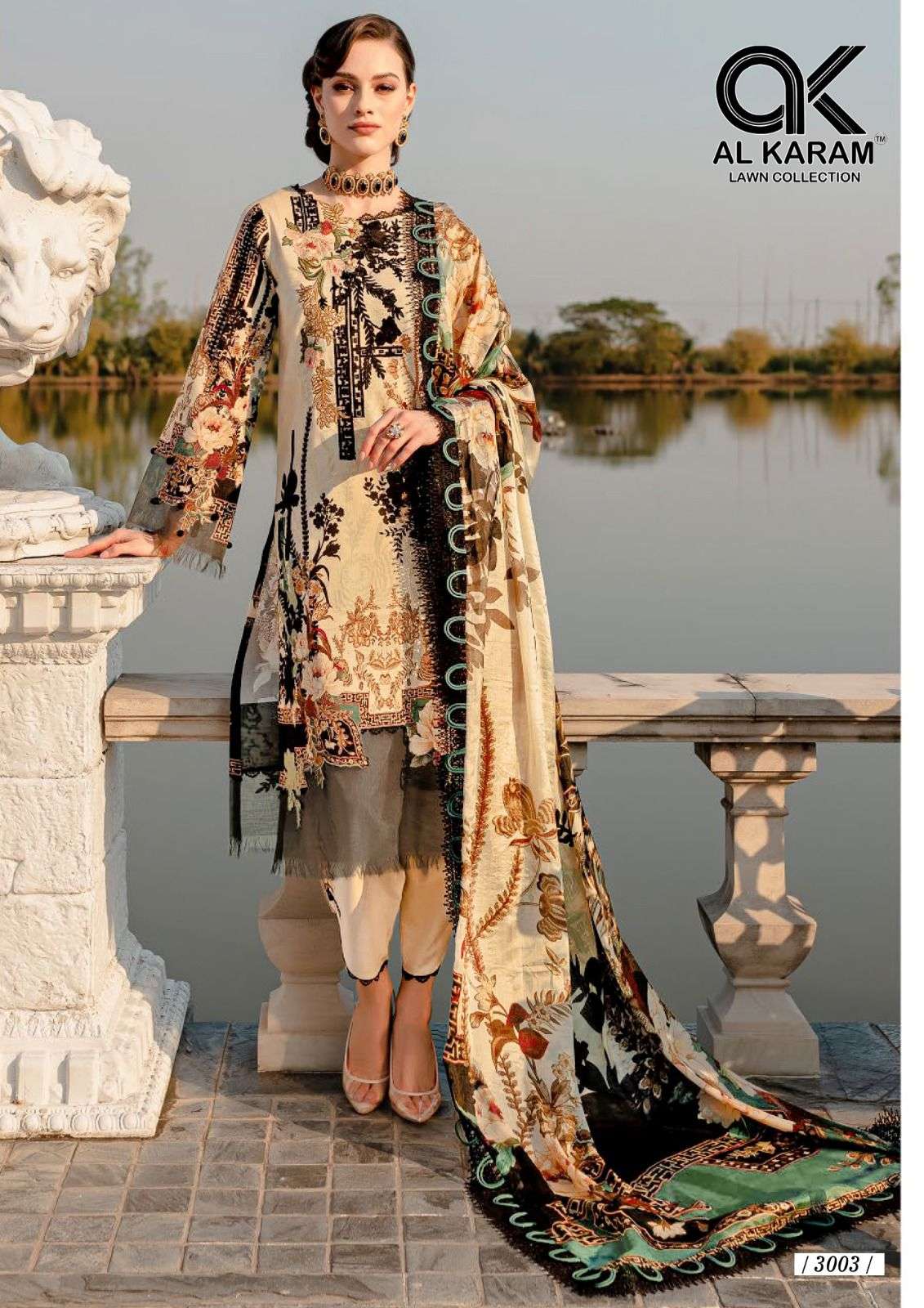 Al Karam Queen S Court Vol-3 – Dress Material Wholesale catalog
