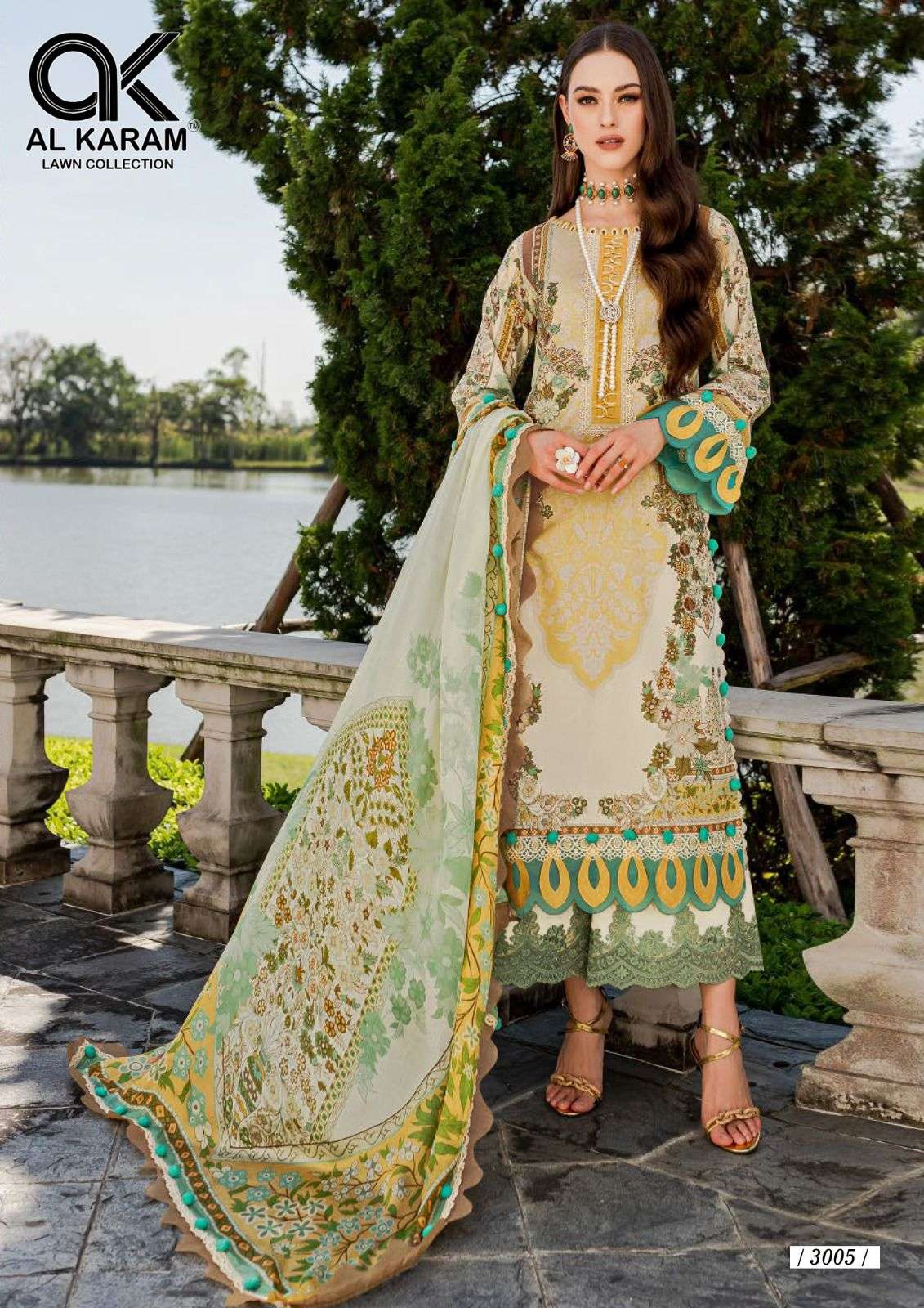 Al Karam Queen S Court Vol-3 – Dress Material Wholesale catalog