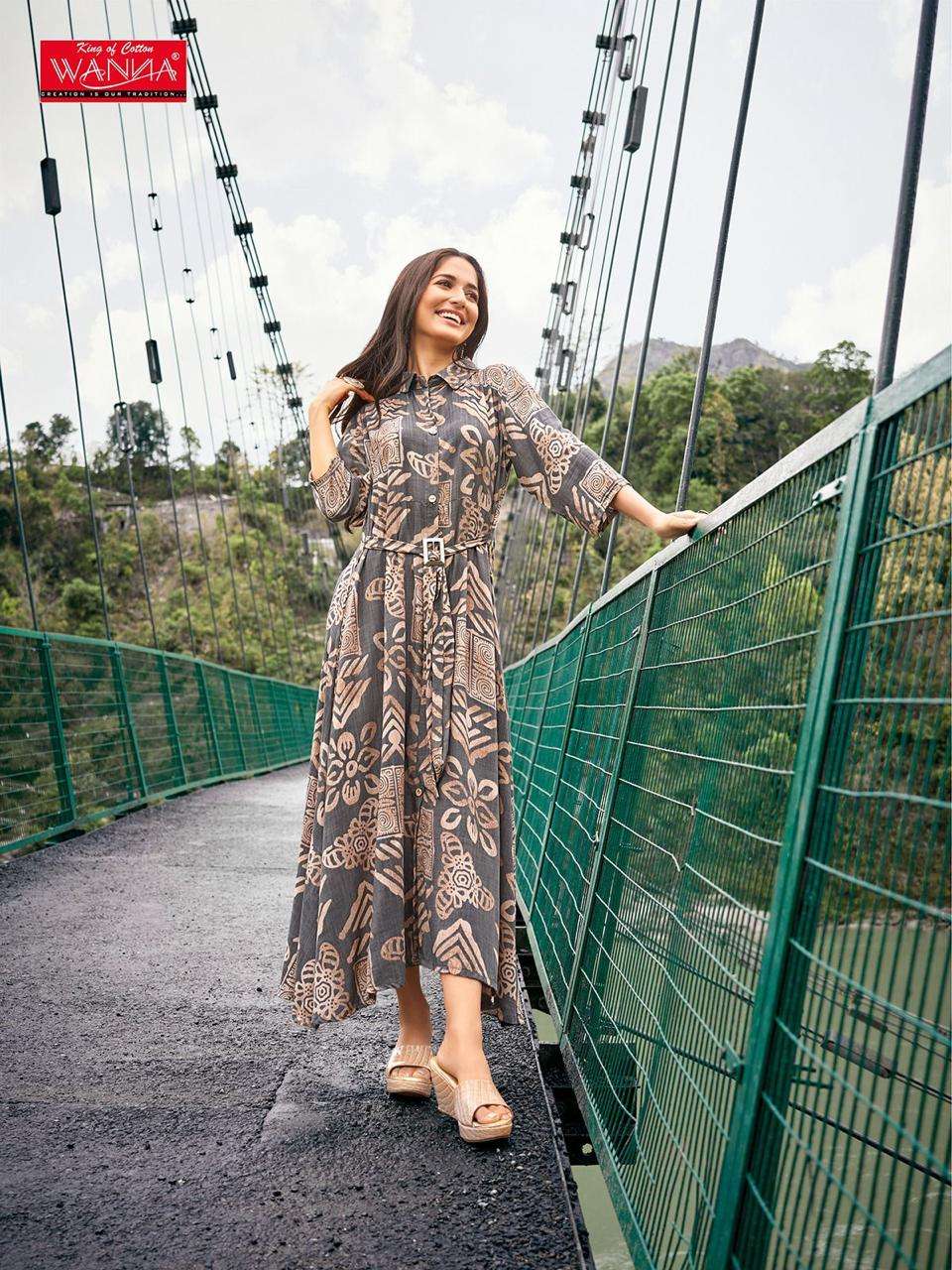 Amber Fancy One Piece Summer Collection Kurti Wholesale catalog