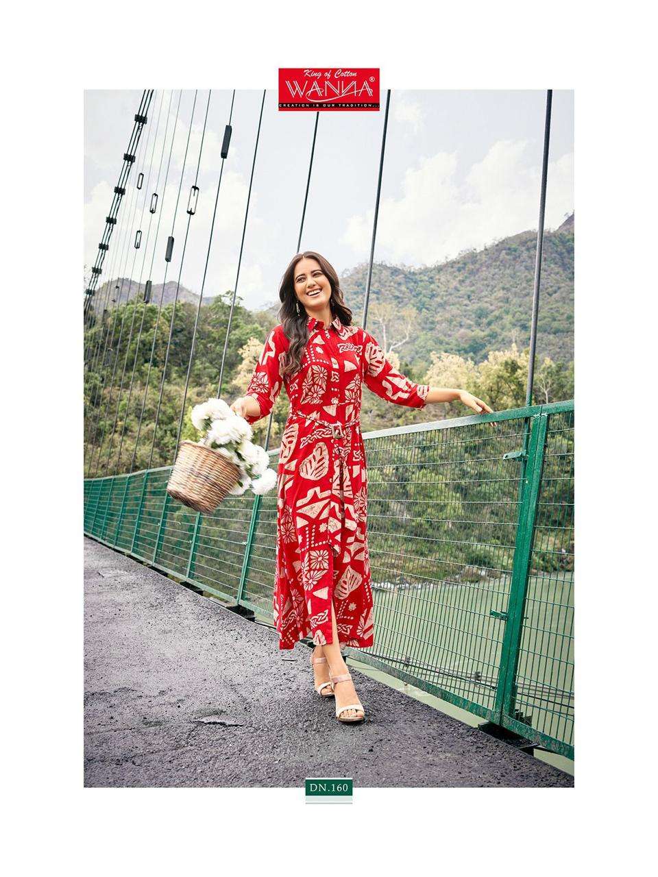 Amber Fancy One Piece Summer Collection Kurti Wholesale catalog