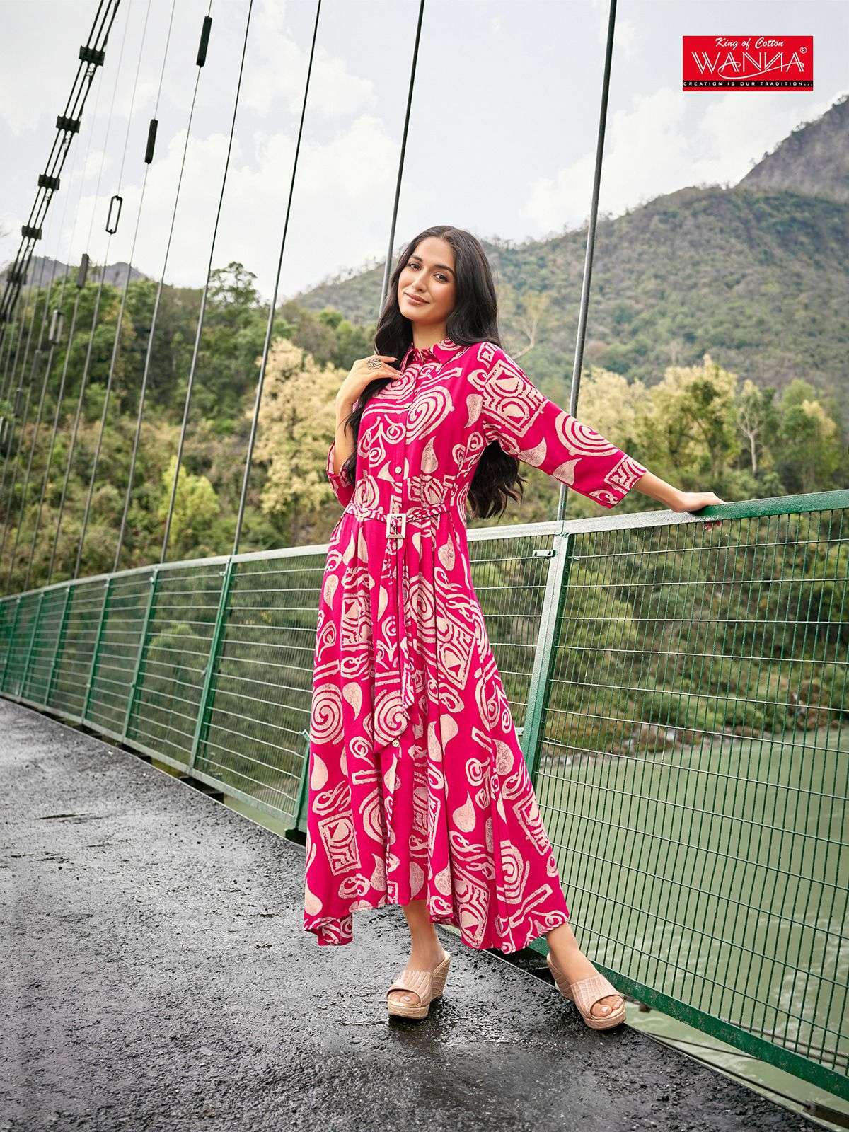 Amber Fancy One Piece Summer Collection Kurti Wholesale catalog