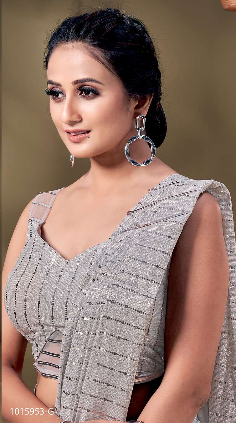Amoha Trendz 101015 Designer Ready To Wear Saree Wholesale catalog