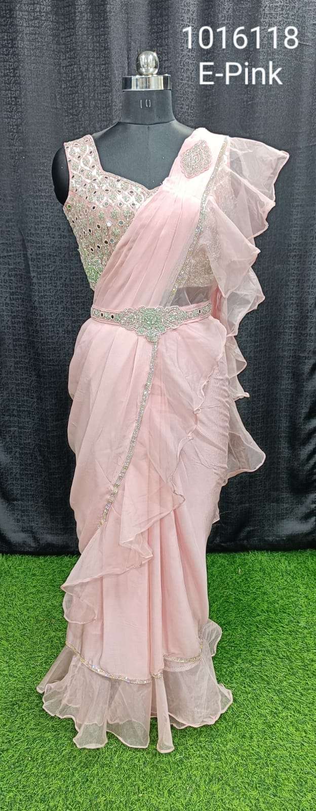 Amoha Trendz 1016118 Ready To Wear Designer Saree Collection Wholesale catalog