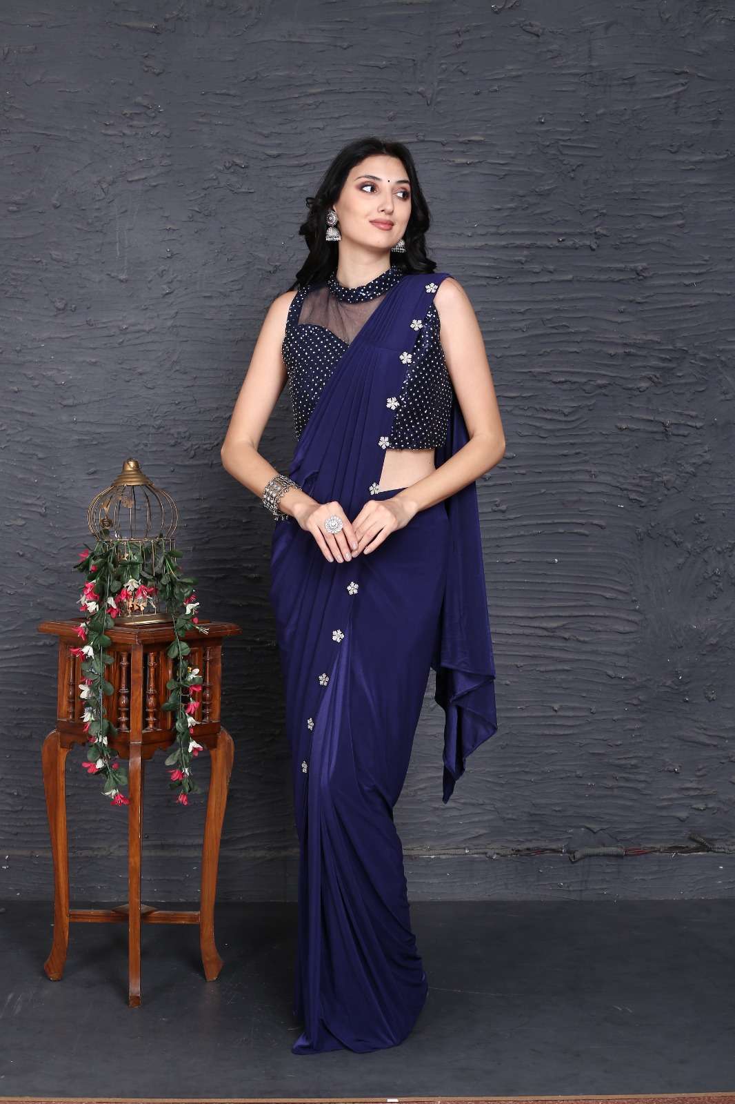Amoha Trendz 10768 Fancy Ready To Wear Saree Wholesale catalog