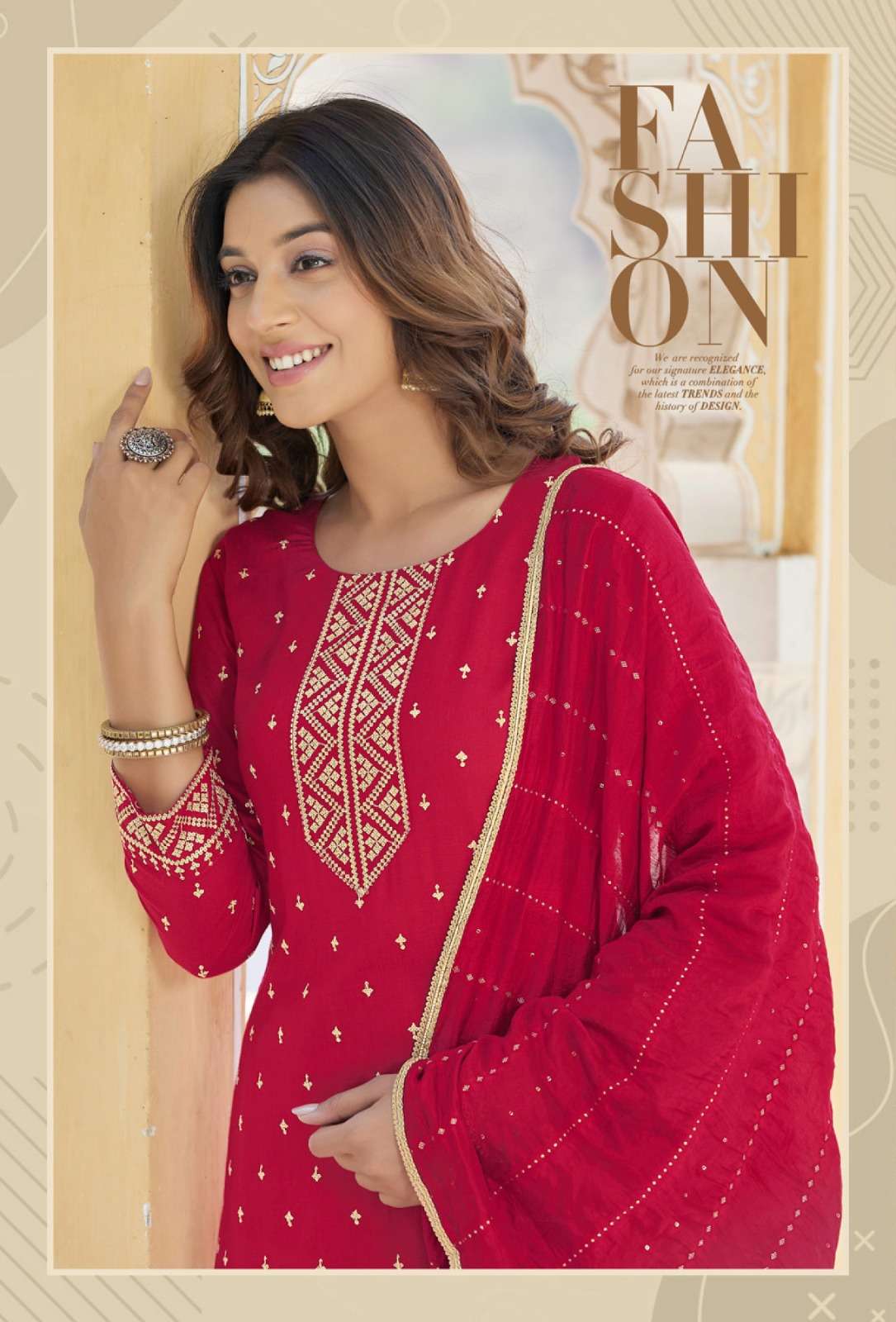 AMRIT  Kurti with Pant with duppata Wholesale catalog