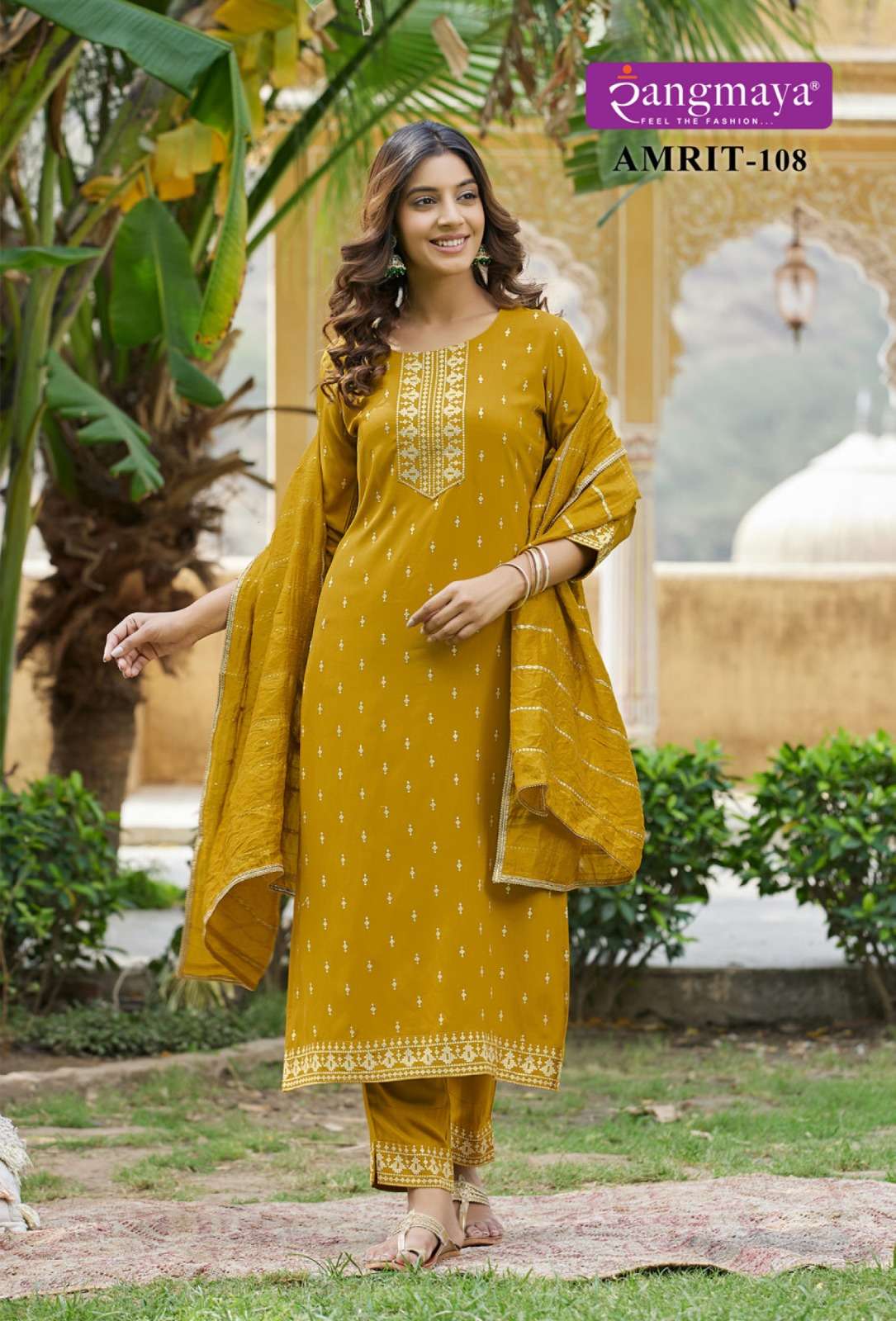 AMRIT  Kurti with Pant with duppata Wholesale catalog