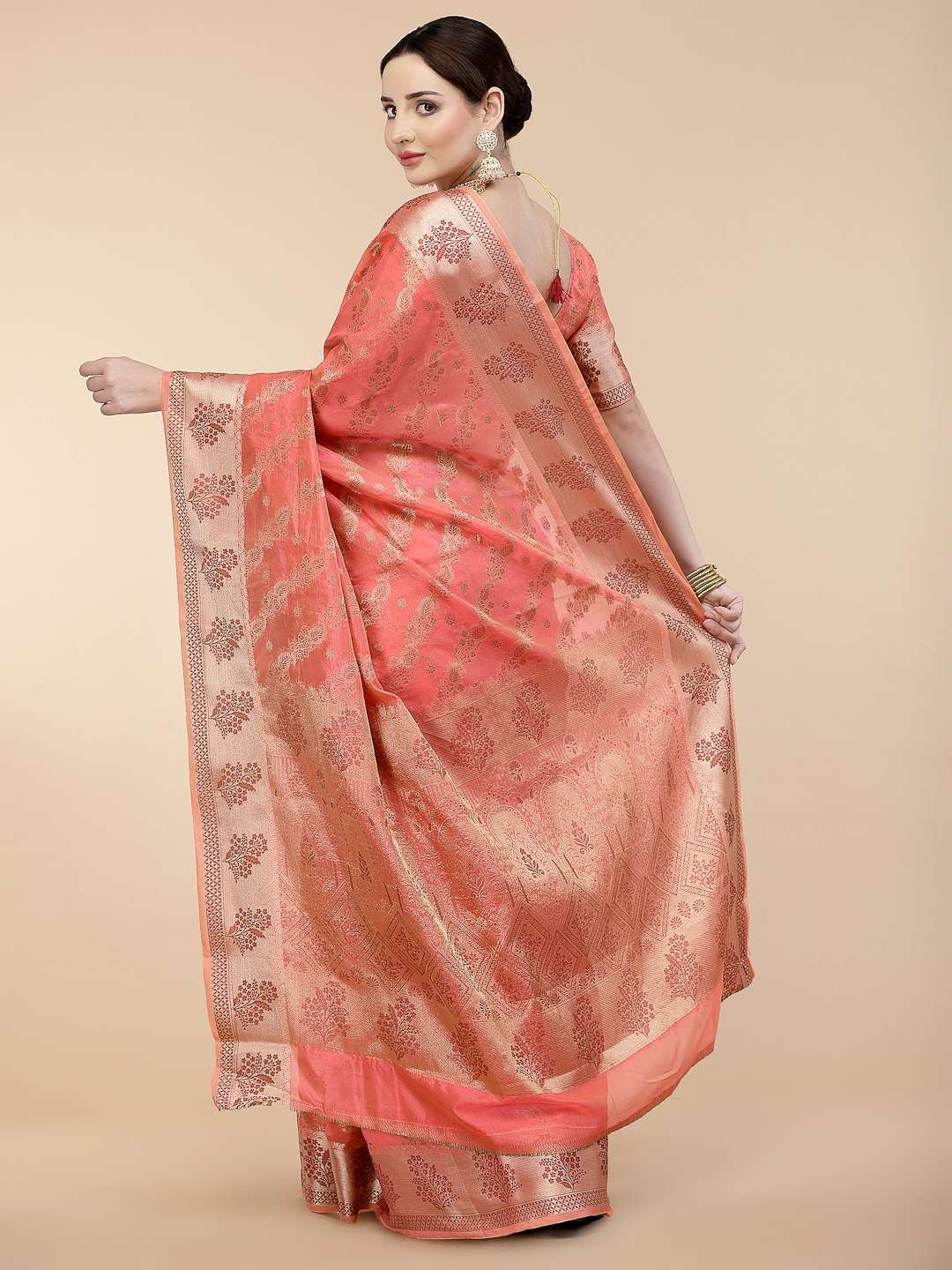 Anika Vol 5 Fancy Wear Organza Saree Wholesale catalog