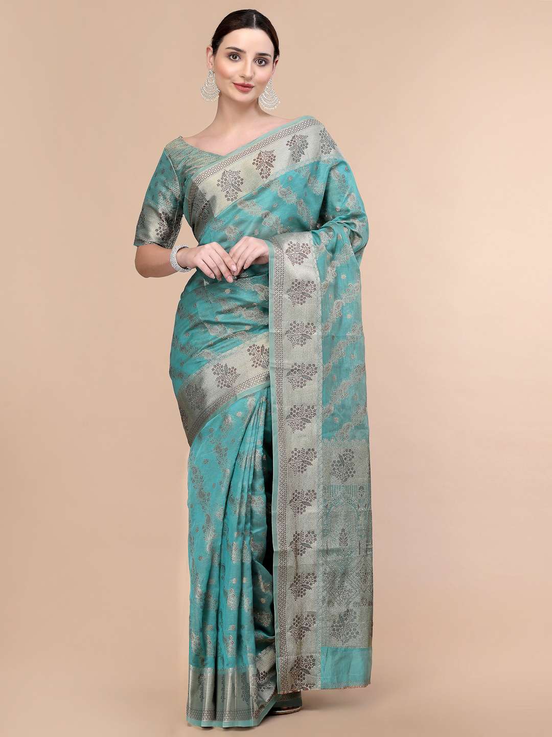 Anika Vol 5 Fancy Wear Organza Saree Wholesale catalog