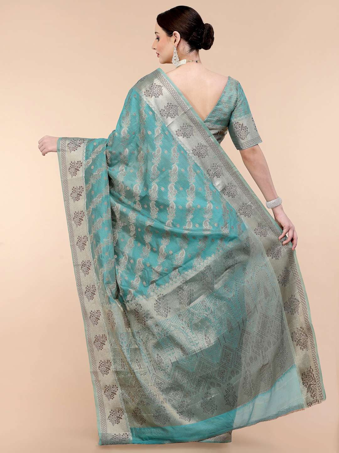 Anika Vol 5 Fancy Wear Organza Saree Wholesale catalog
