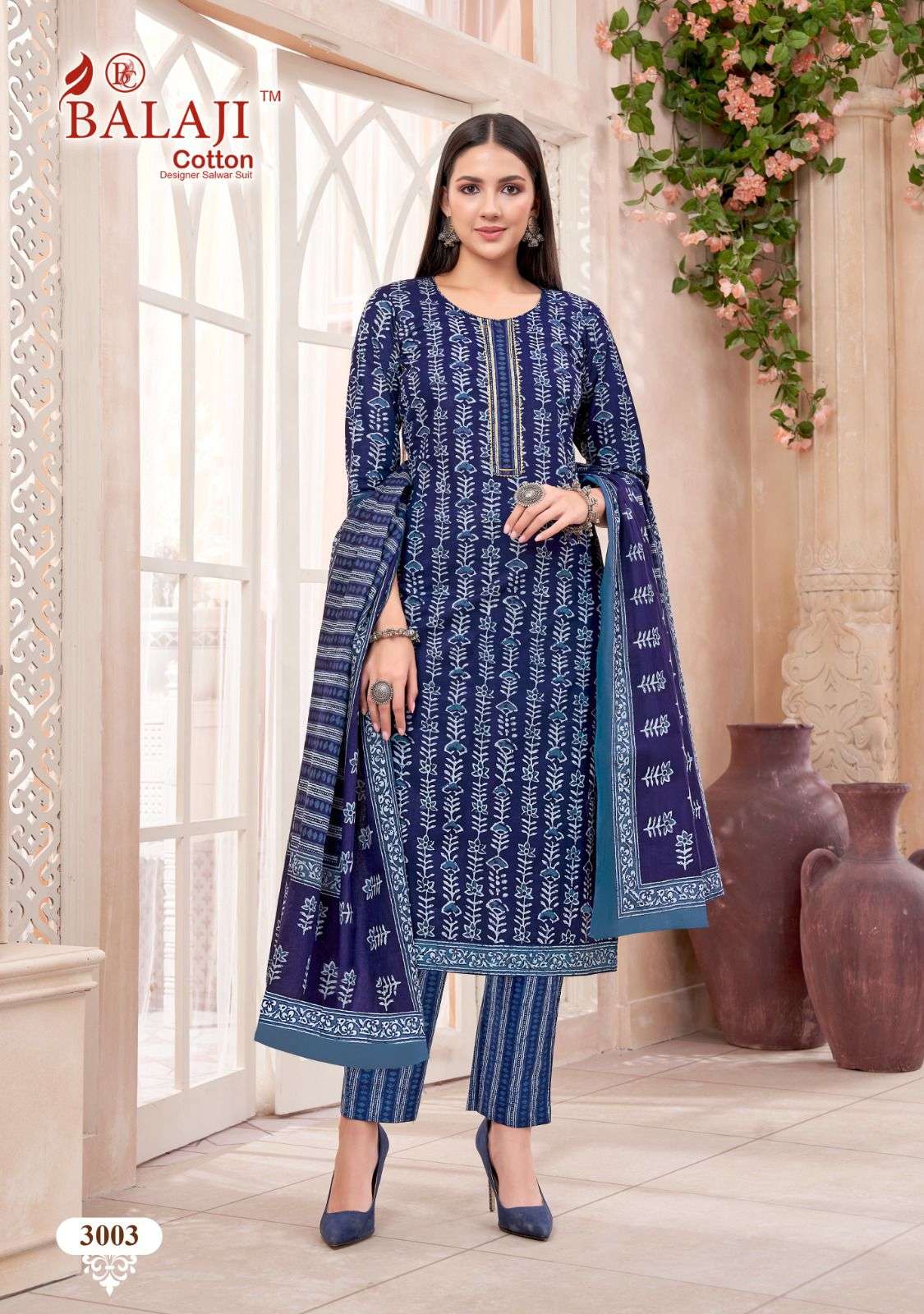 Balaji Art Work Vol-3 – Dress Material Wholesale catalog