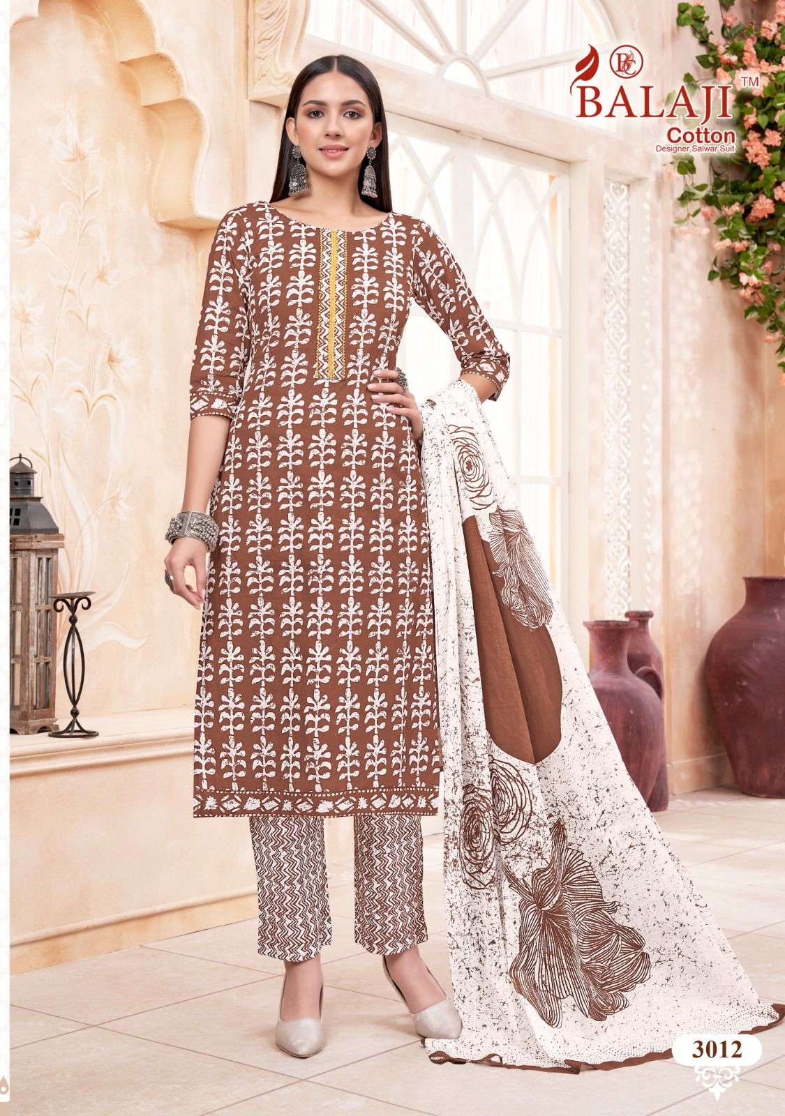 Balaji Art Work Vol-3 – Dress Material Wholesale catalog
