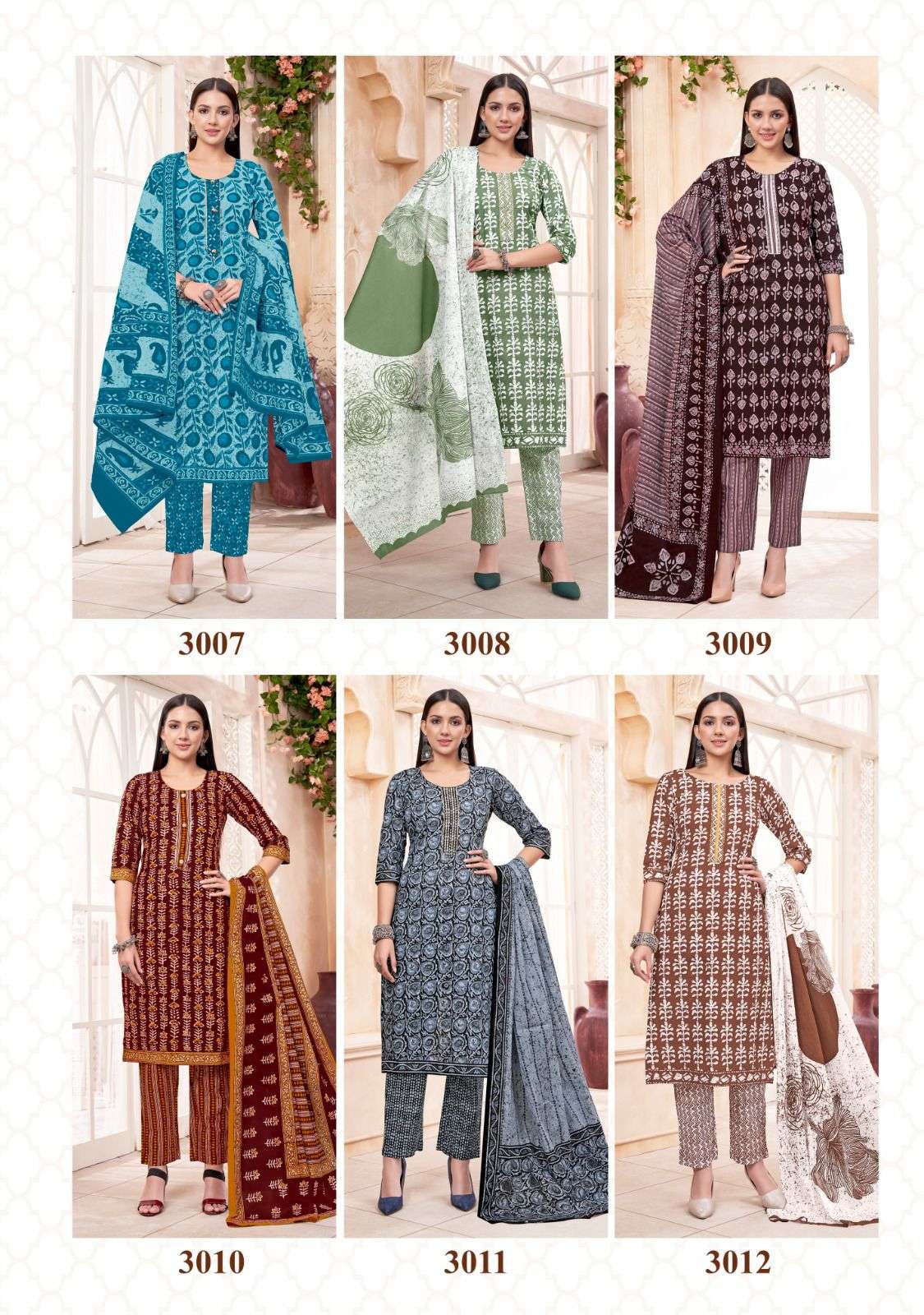 Balaji Art Work Vol-3 – Dress Material Wholesale catalog