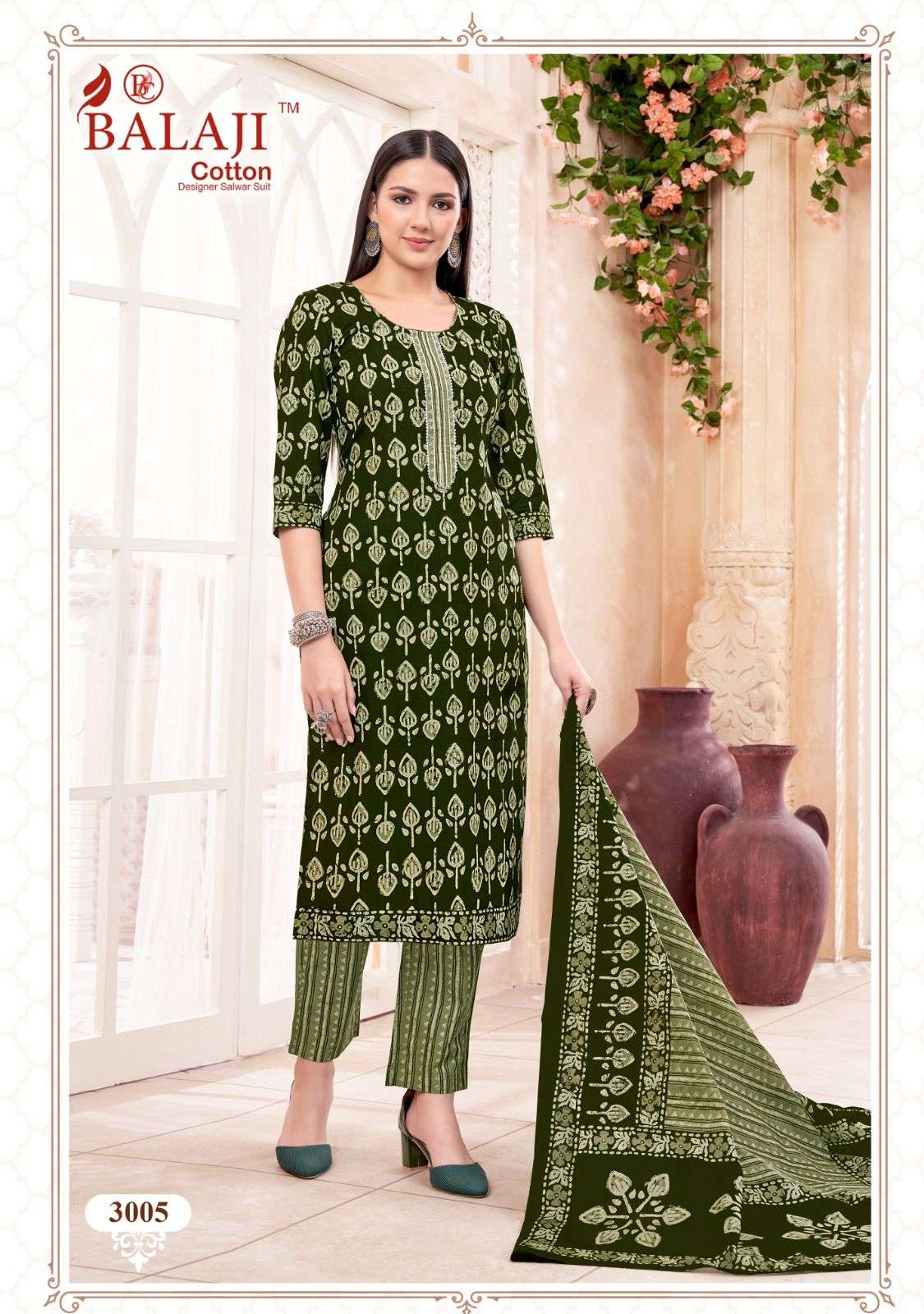 Balaji Art Work Vol-3 – Dress Material Wholesale catalog