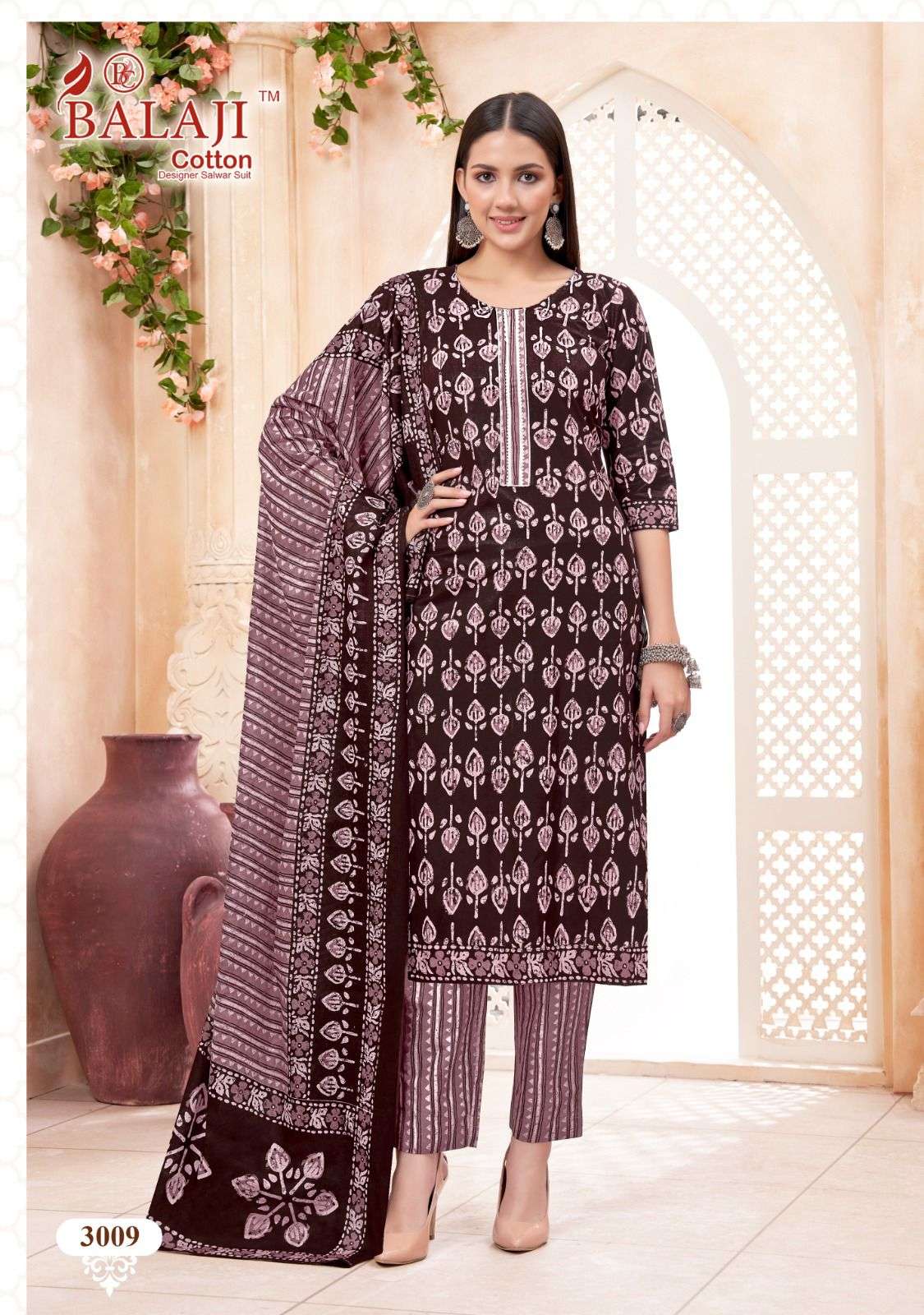 Balaji Art Work Vol-3 – Dress Material Wholesale catalog